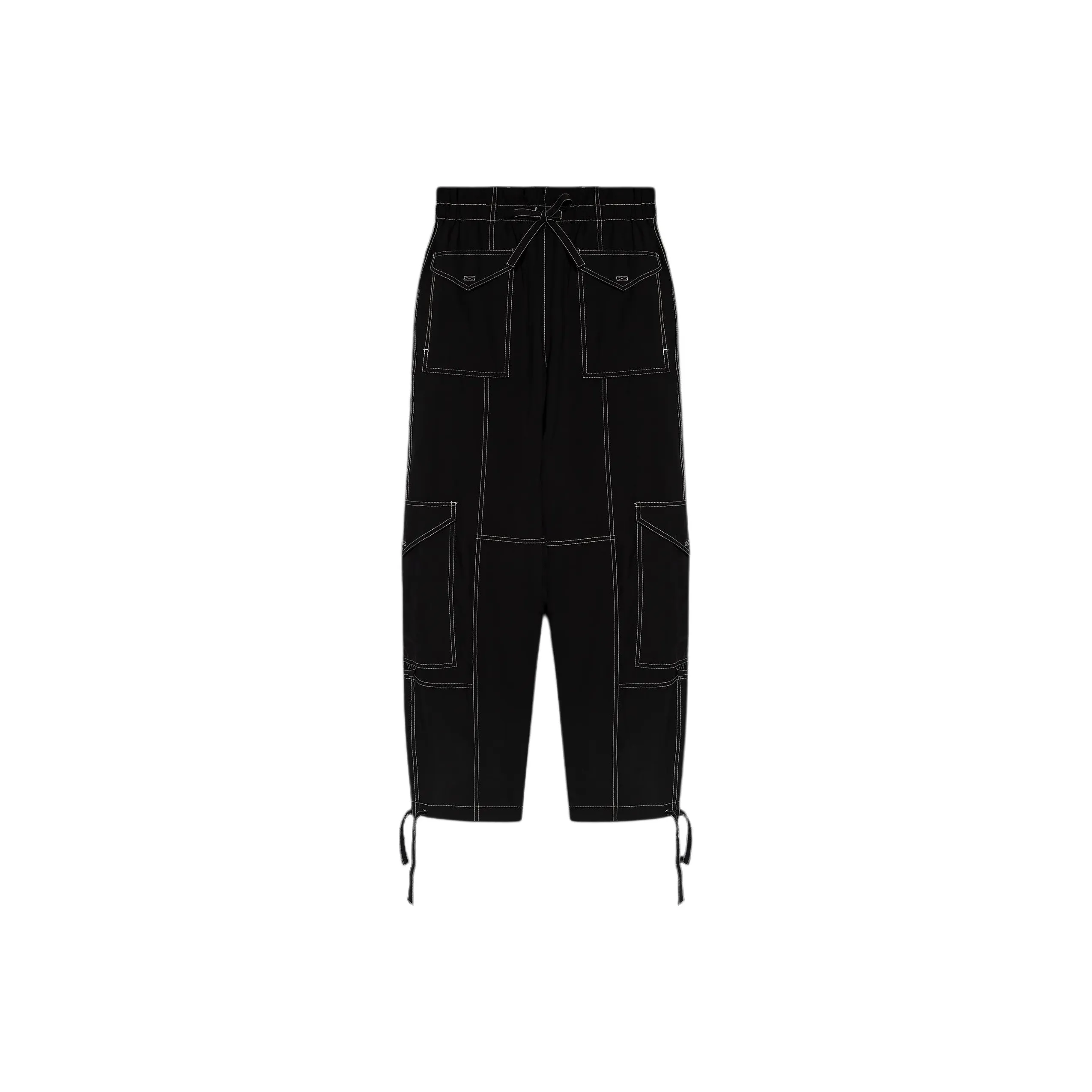 GANNI Cargo Pants Women's Black