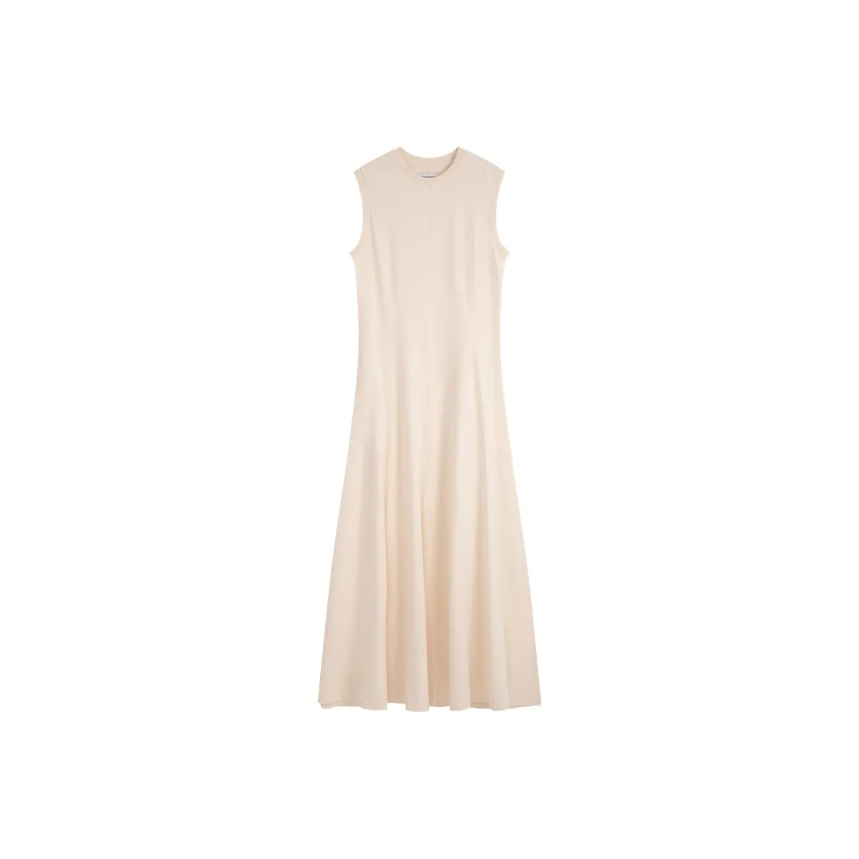CALVIN KLEIN Sleeveless Dress Women's Oat White