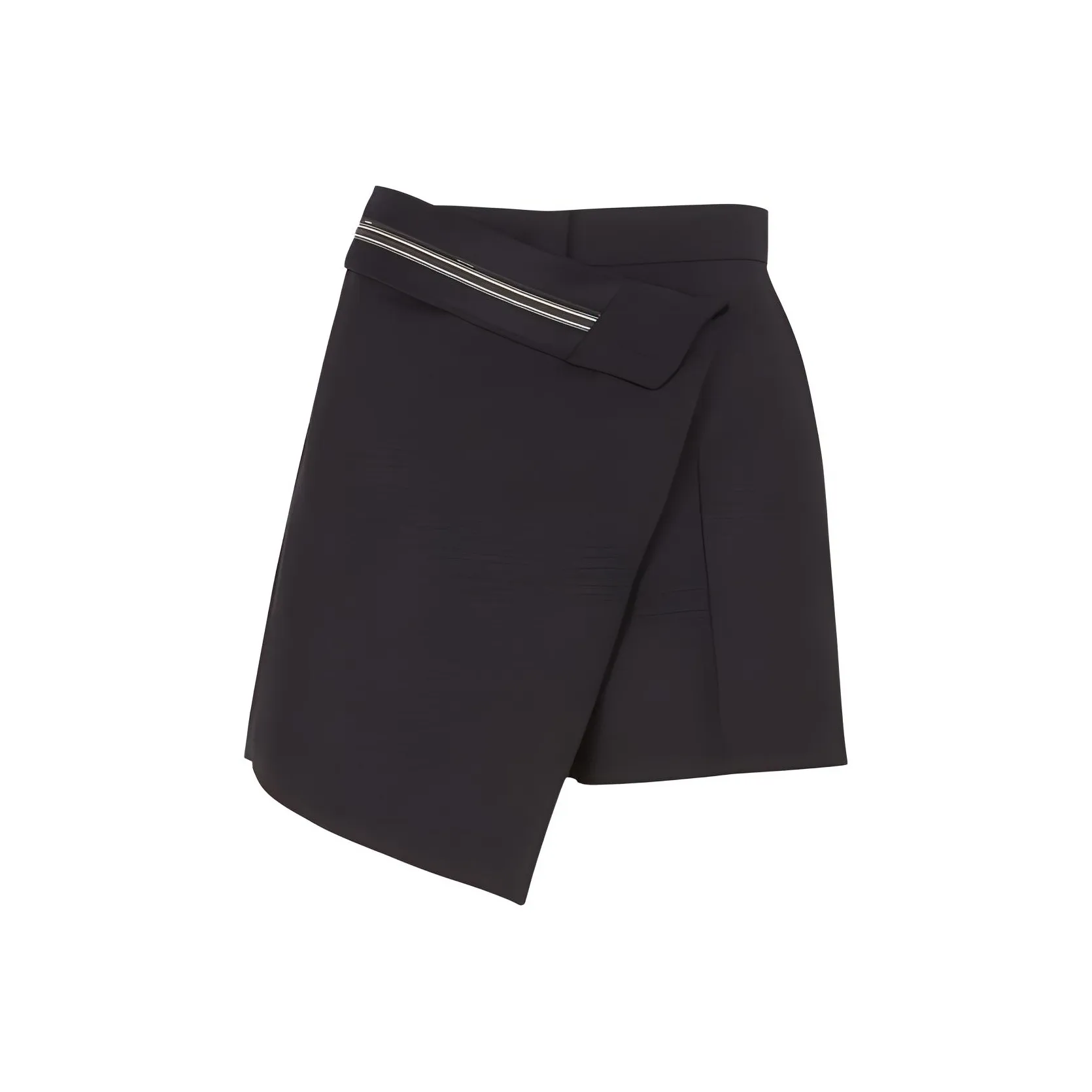 FENDI Wrap-Effect High-Waisted Shorts