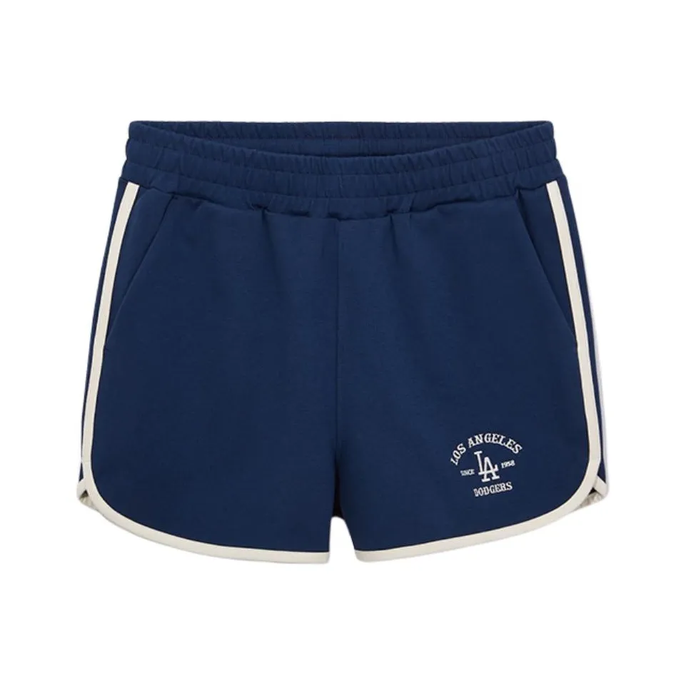 NEW ERA Los Angeles Dodgers Темно-синие Женские Повседневные шорты