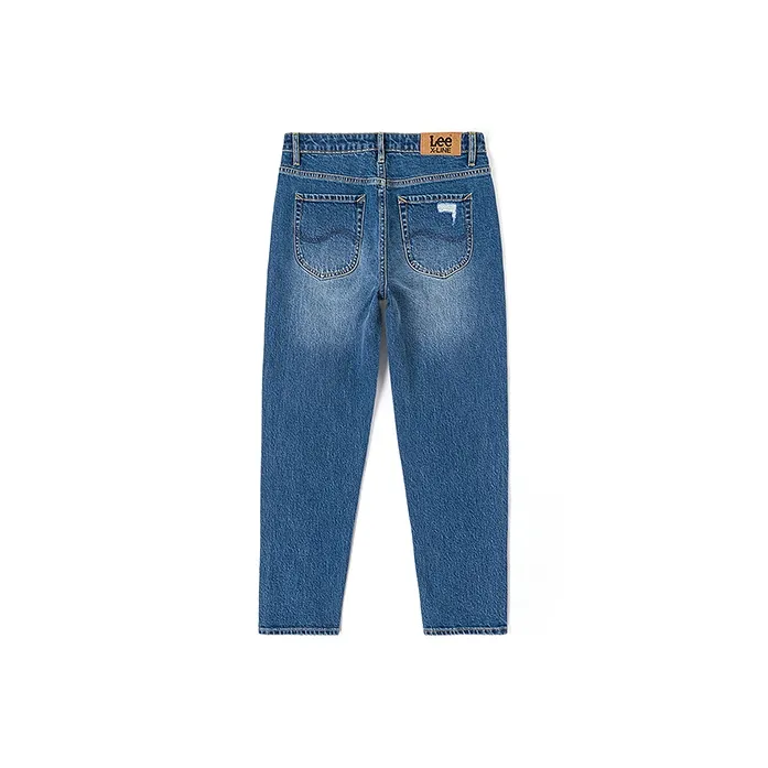 Lee Средне-голубые Женские Джинсы