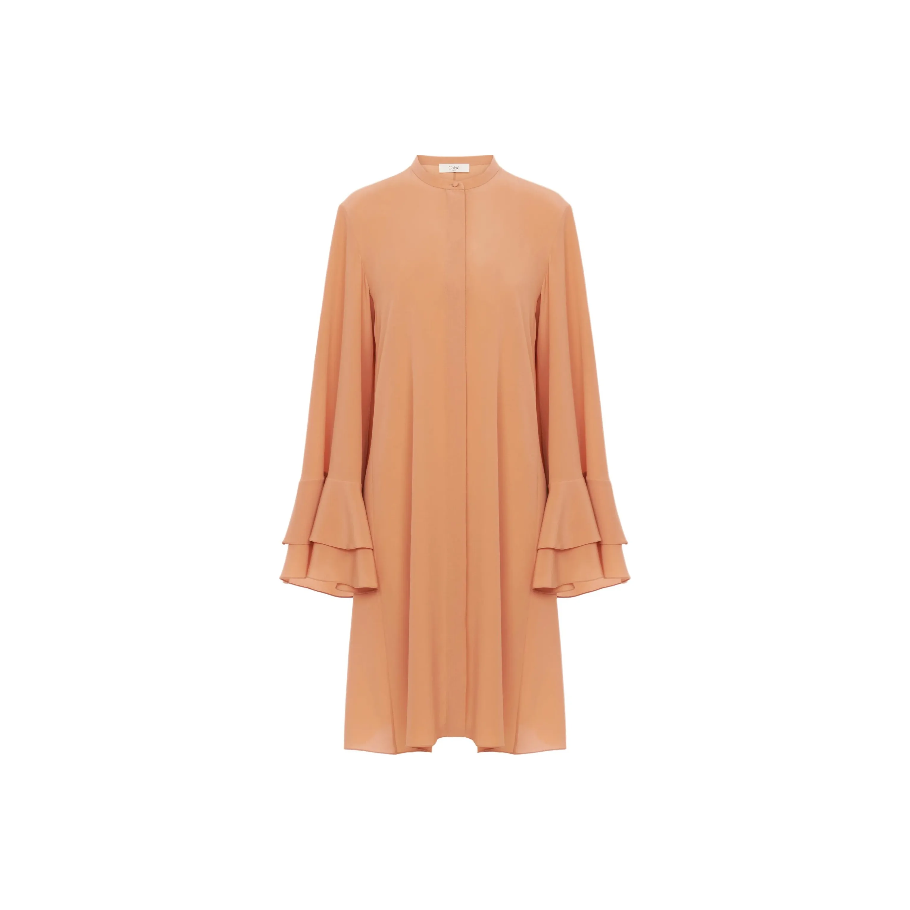 Chloé Ruffle Sleeved Dress