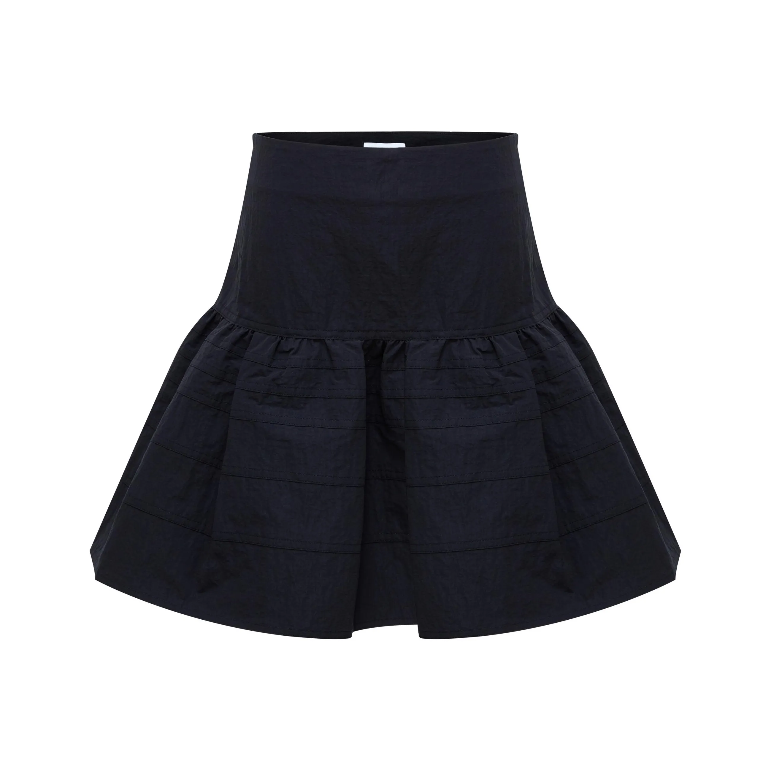 d'zzit Повседневные короткие юбки Женские Черный