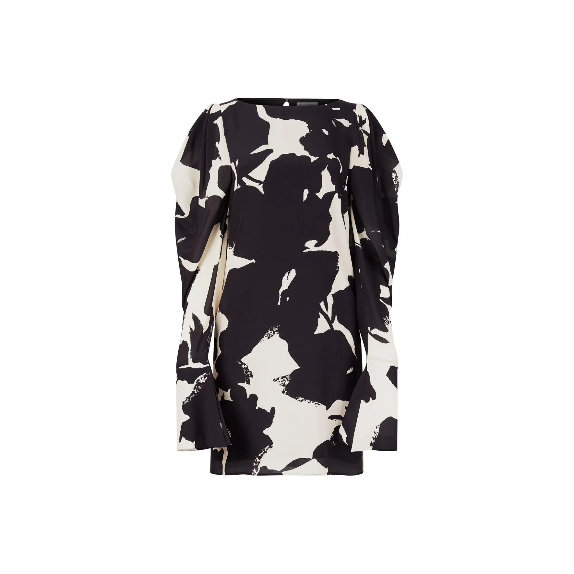 NINA RICCI Abstract print Silk twill Dress