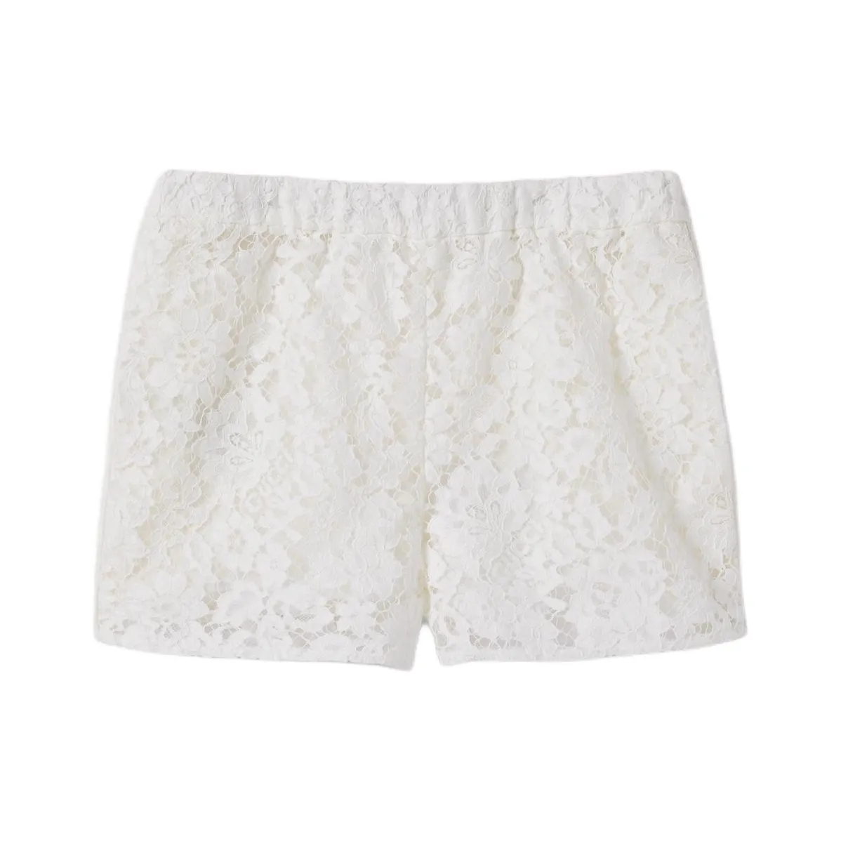 GUCCI Flower Lace Pants 'Off White'