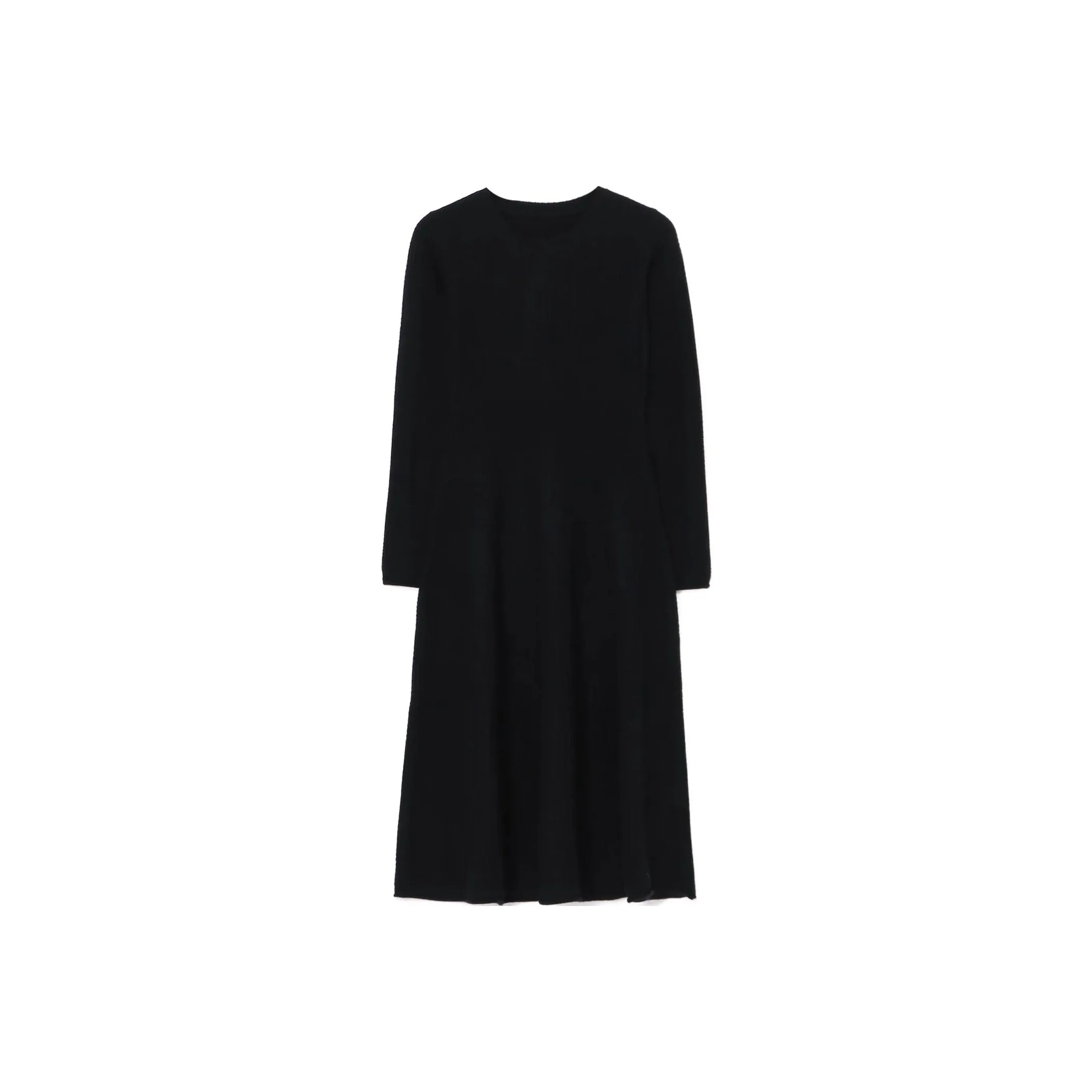 Yohji Yamamoto Long Sleeved Dresses Women's Black