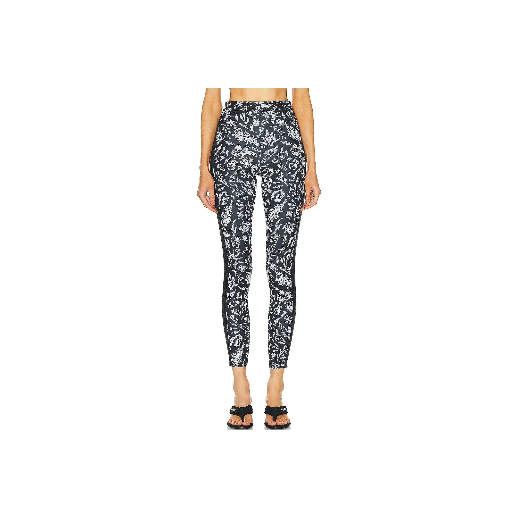 OFF-WHITE Tattoo-print Performance Leggings