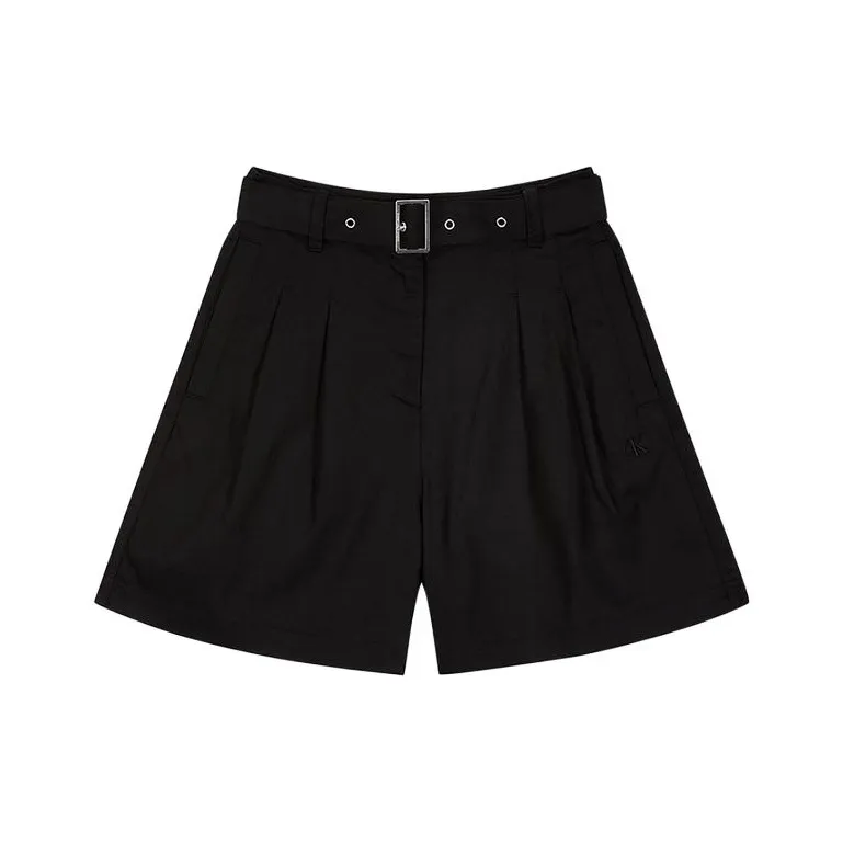 Calvin Klein Повседневные шорты Женские Черные