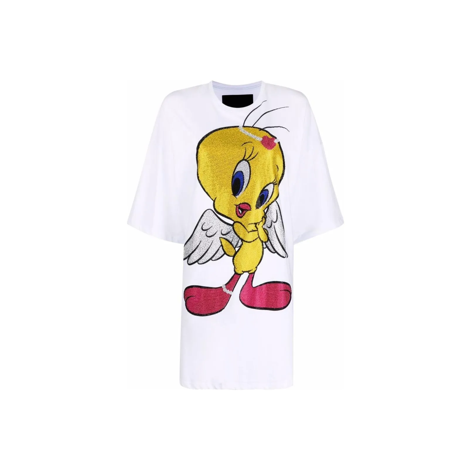 PHILIPP PLEIN Short Sleeved Dresses Women's White