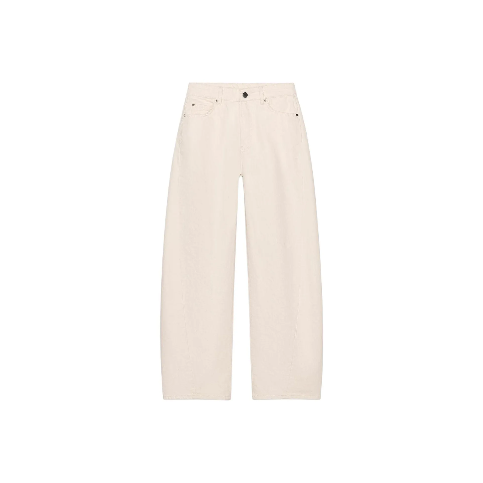 ZARA ZW Series Джинсы Женские Натуральный Белый