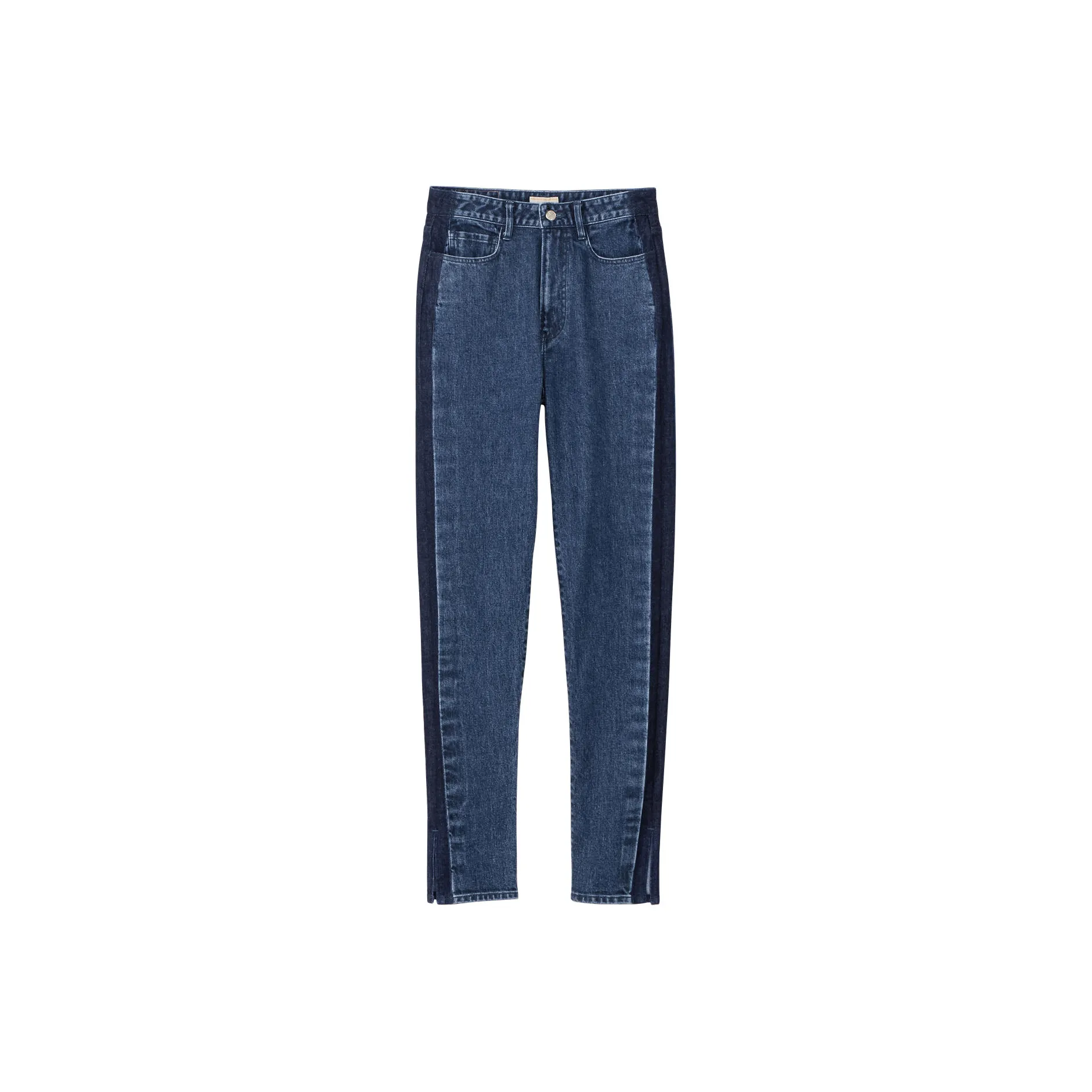 Onitsuka Tiger Ws Denim Pants Jeans Women's Navy Blue