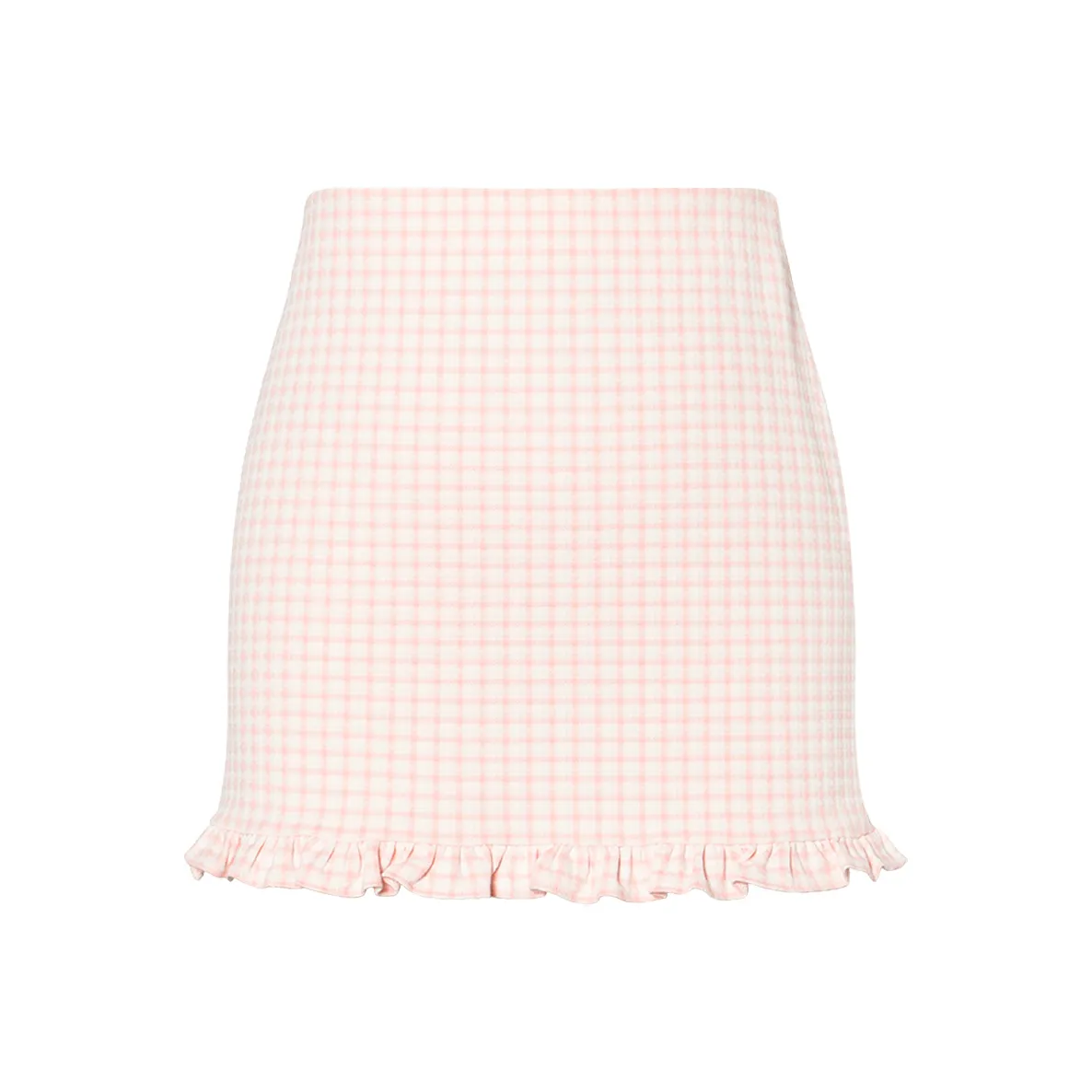 MIU MIU SS22 Повседневные короткие юбки Женские Розовый