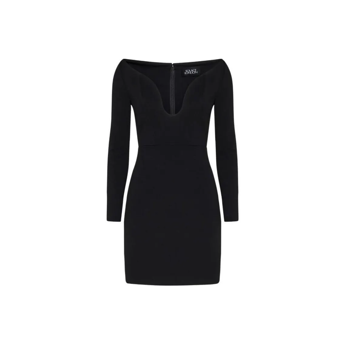 Solace London The Uma Off shoulder Minidress