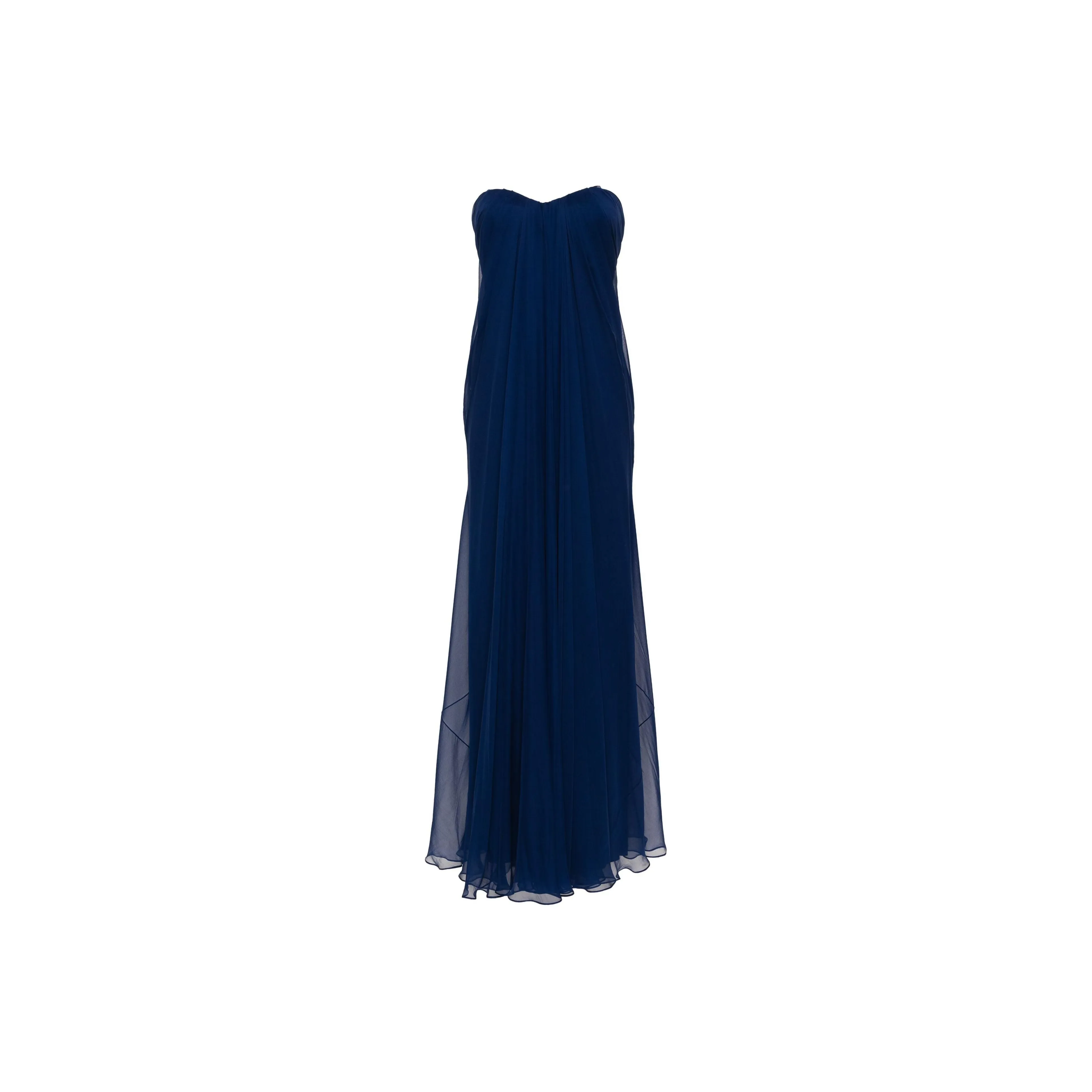Alexander McQueen Draped Bustier Dress