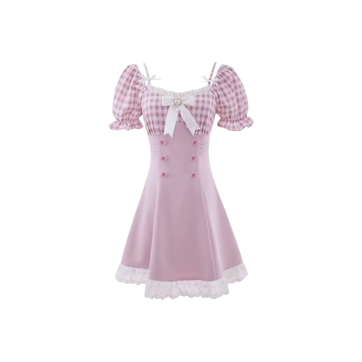 KEAB Short Sleeved Dress Women's Pink