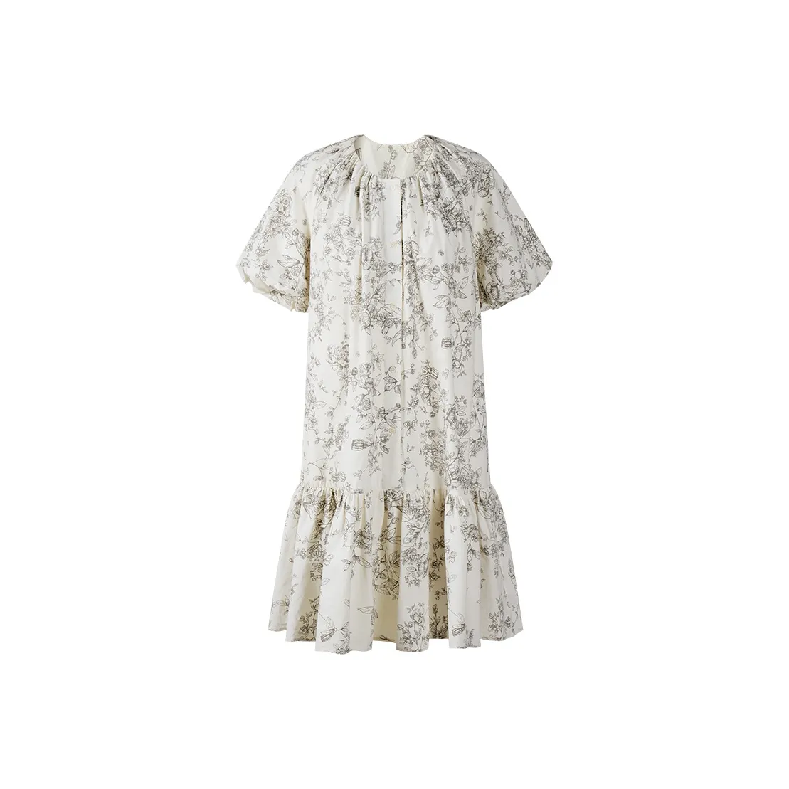 THE SEA LIFE Короткий рукав Платье Женское Мороженое