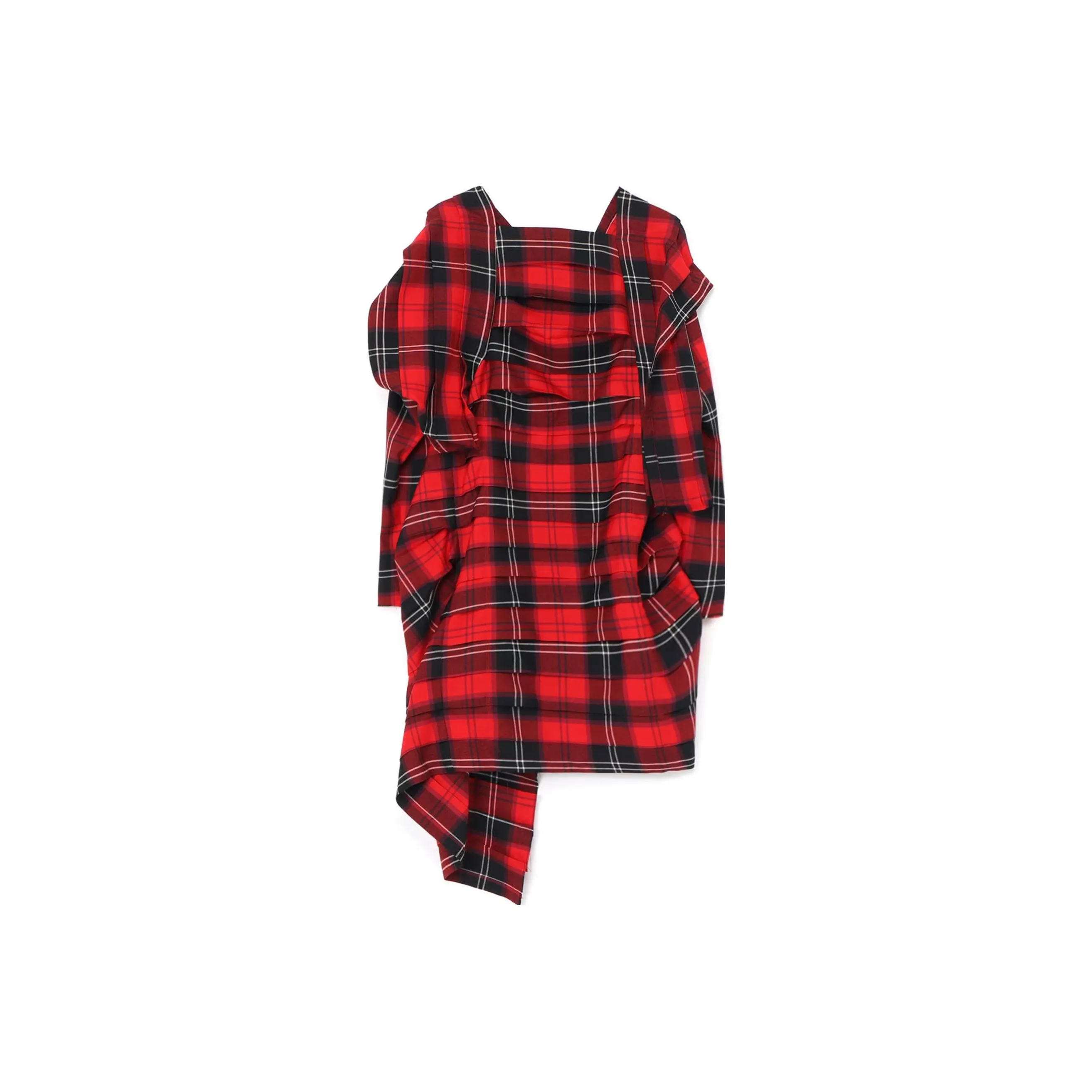 Yohji Yamamoto Long Sleeved Dresses Women's Red