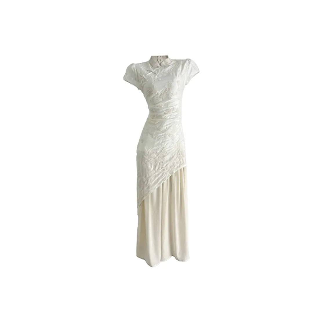 TURN UP Short Sleeved Dresses Women's White