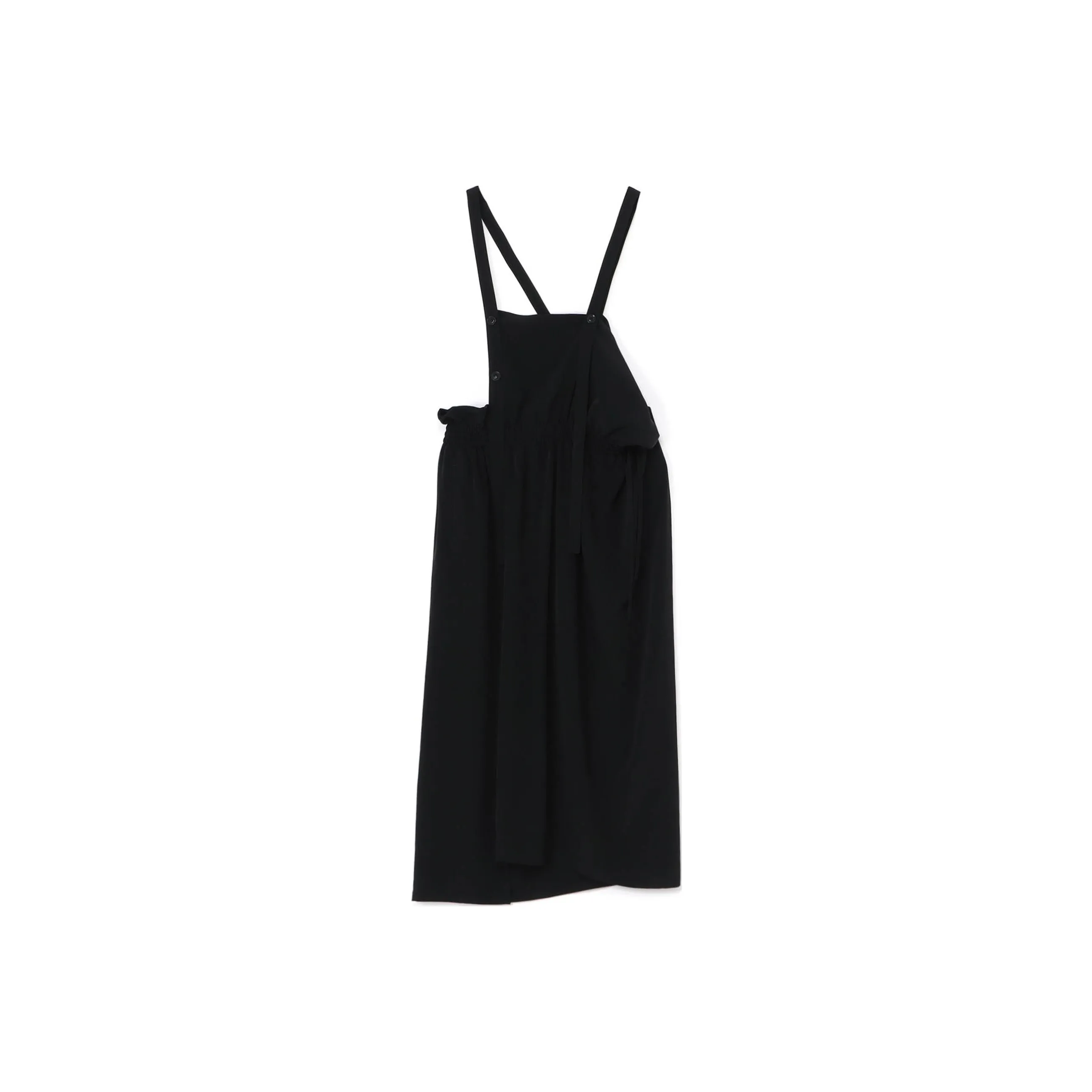 Yohji Yamamoto Y's SS24 Slip Dress Women's Black
