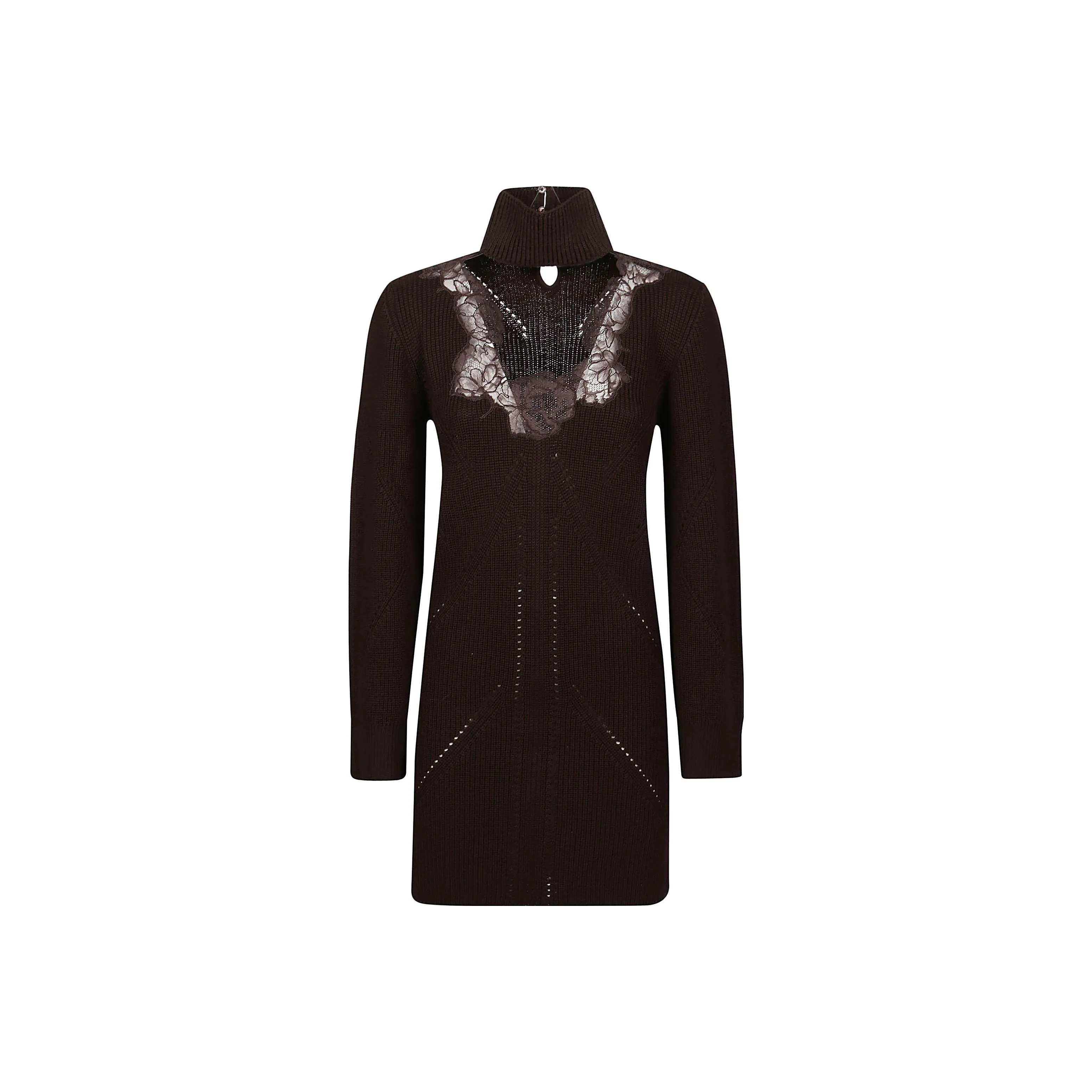 Blumarine Long-Sleeved Dresses Women's Brown