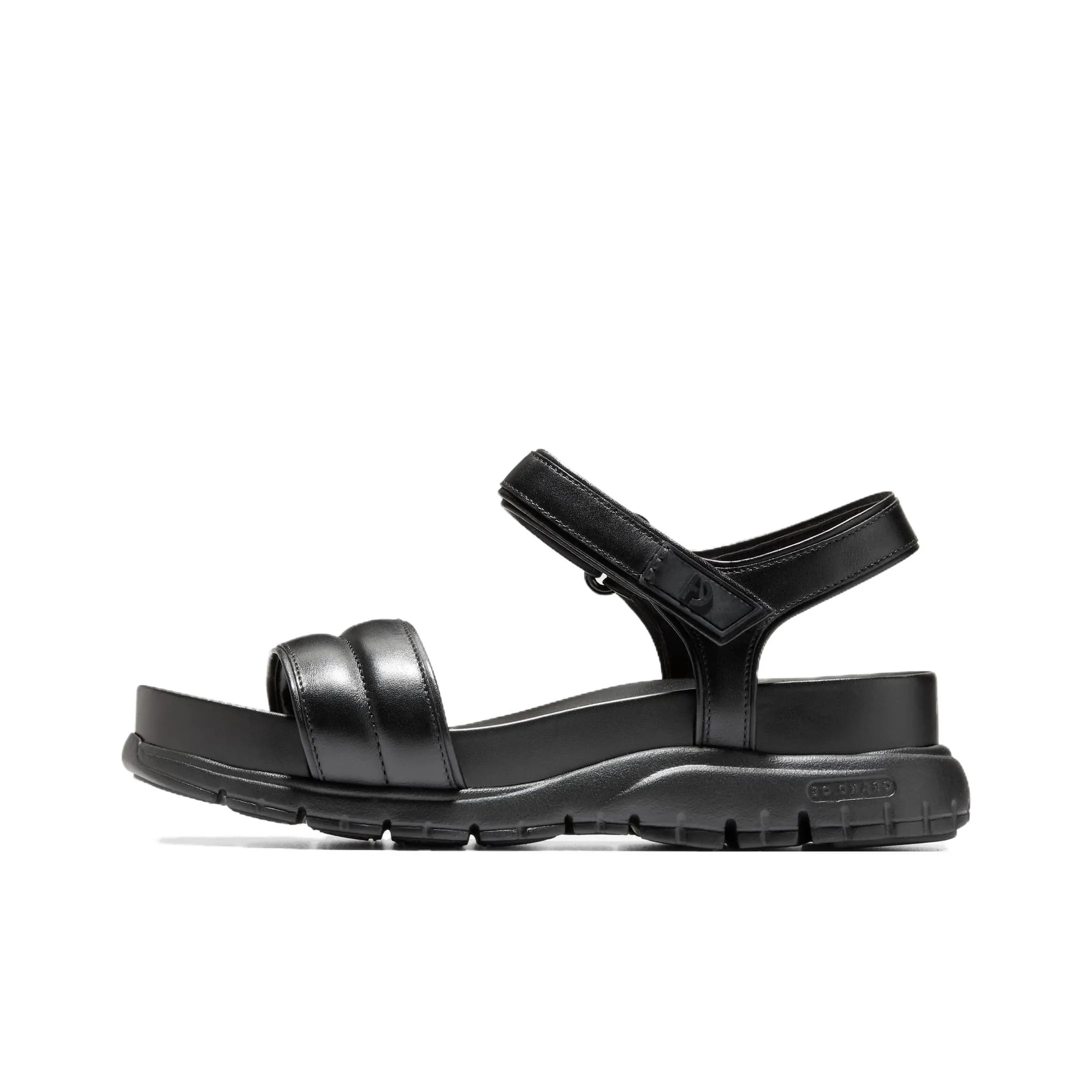 COLE HAAN Zerogrand Collection One Strap Sandals Women's Black