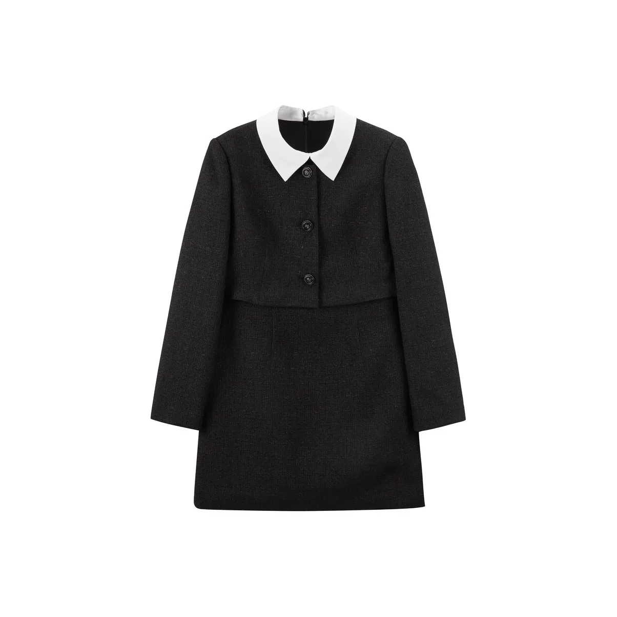 LEDIN Long Sleeved Dresses Women's Black