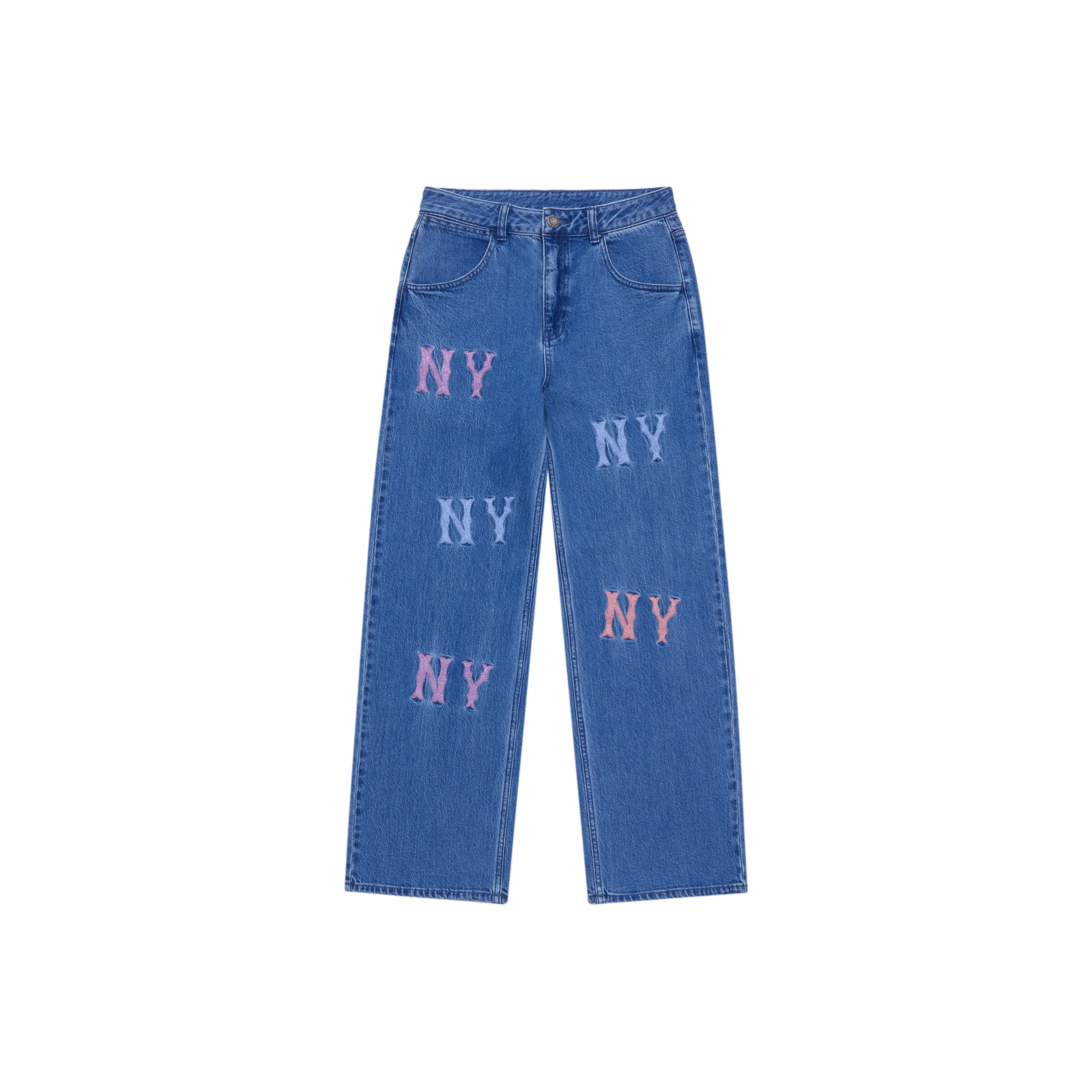 MLB Fashion Sports Collection New York Yankees 24FW Jeans Women's Indigo