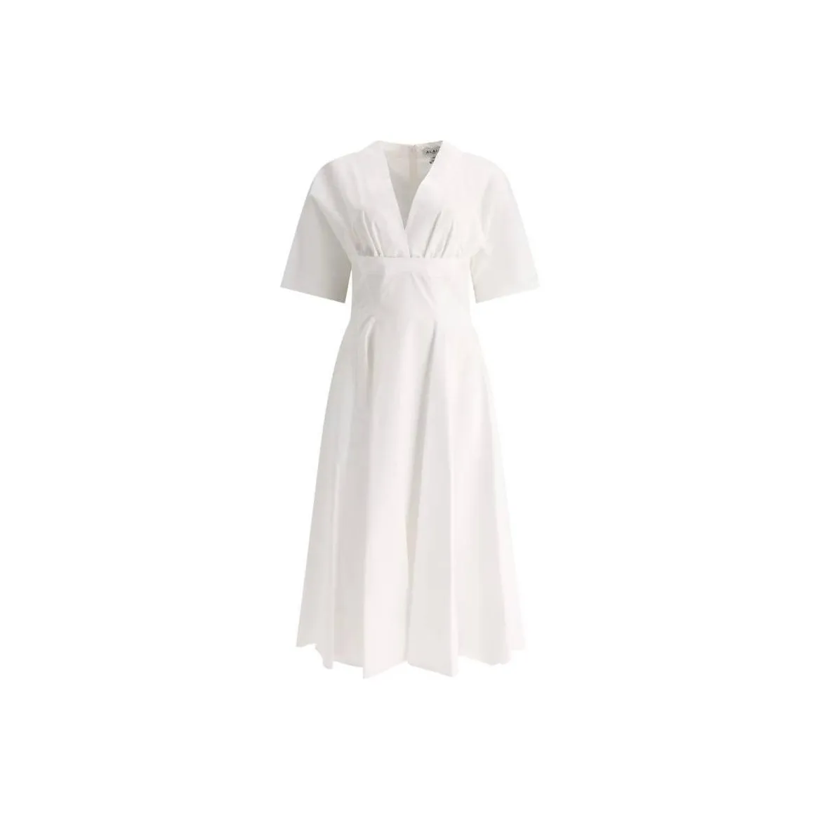 Alaïa A Line Pleated Dress
