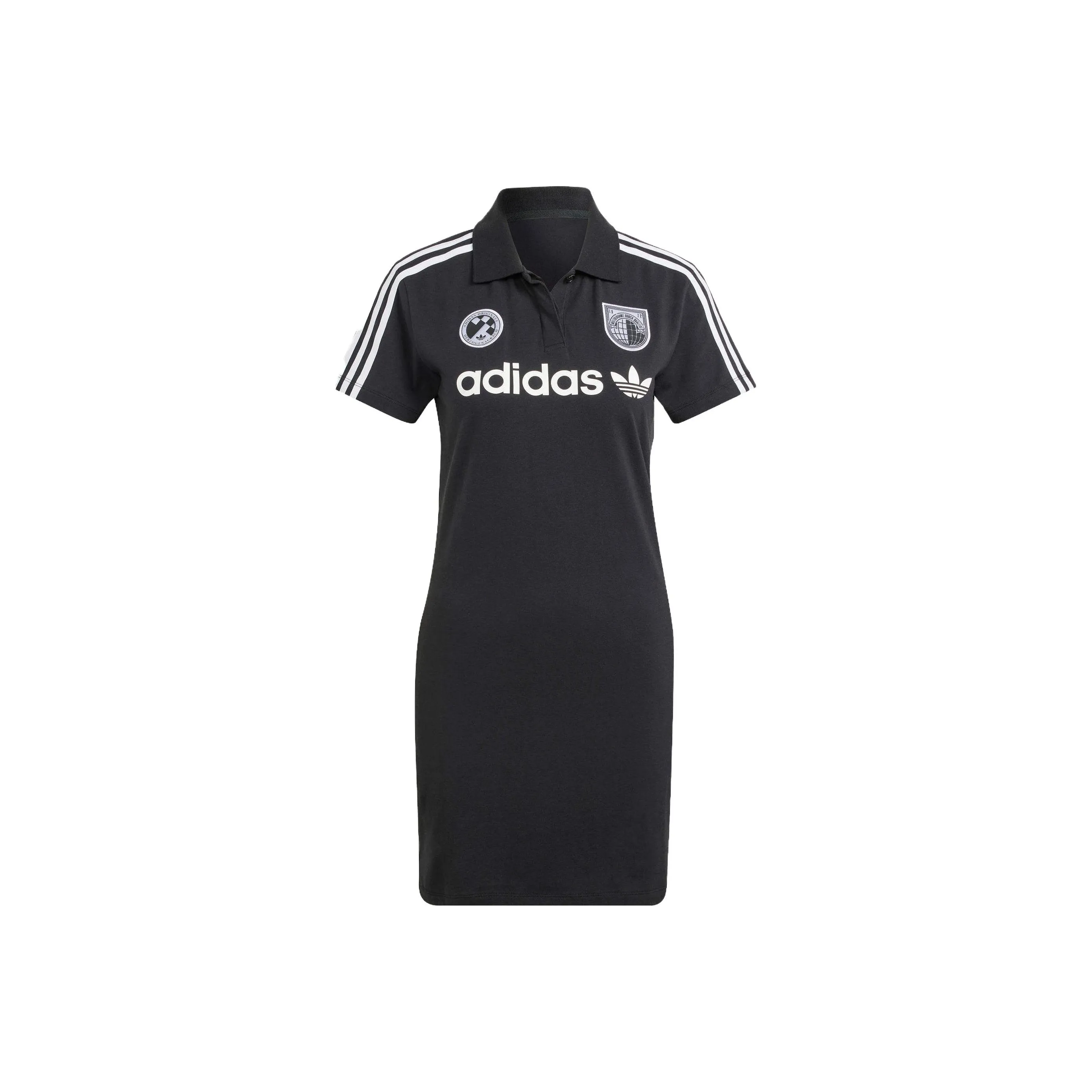 Adidas Originals Short Sleeved Dresses Women's Black