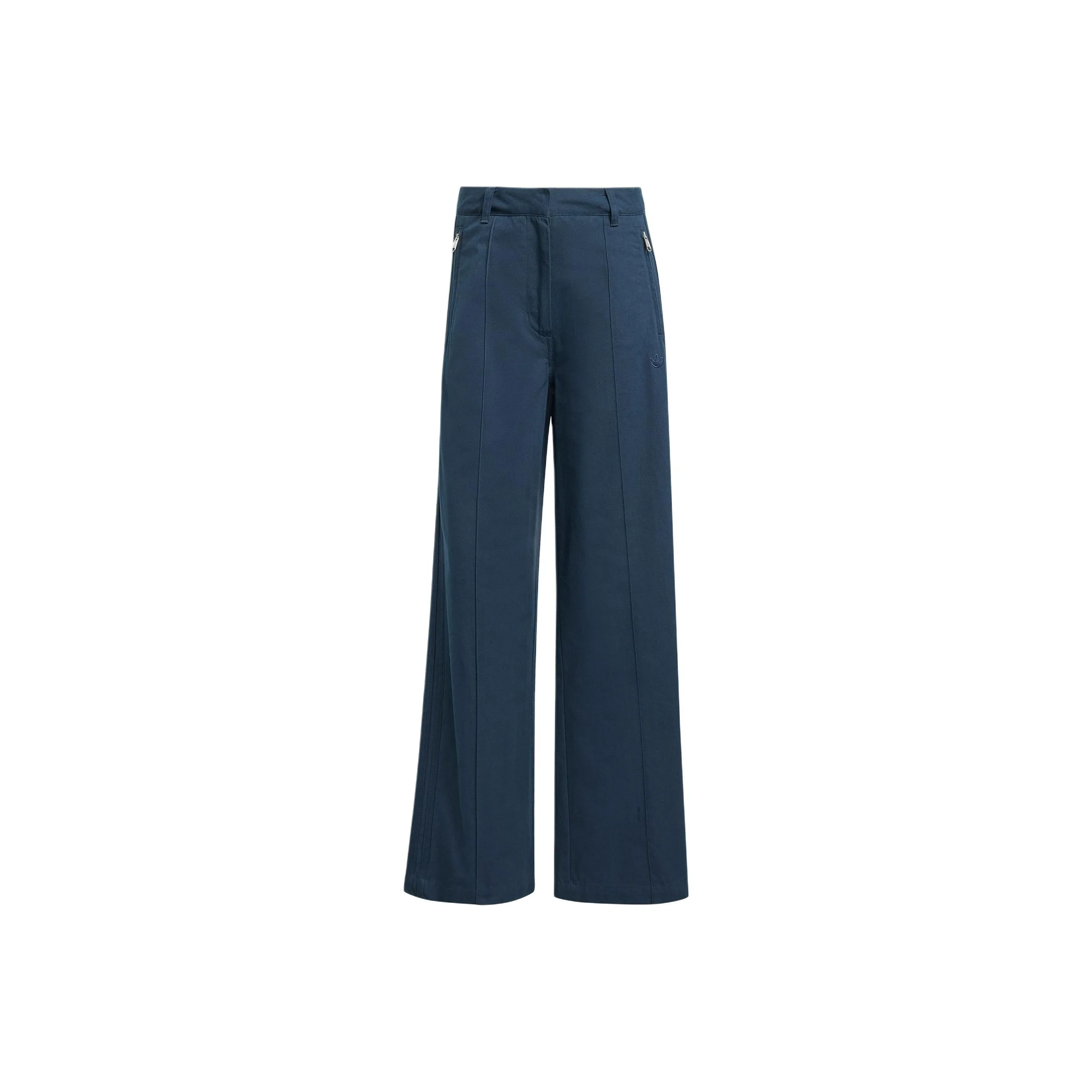 Adidas Originals Premium Essentials CHINO TROUSERS Knitted Sports Pants Women's Dark Blue