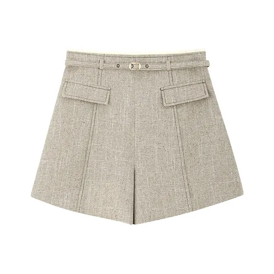 NINE WEST Повседневные шорты женские хаки