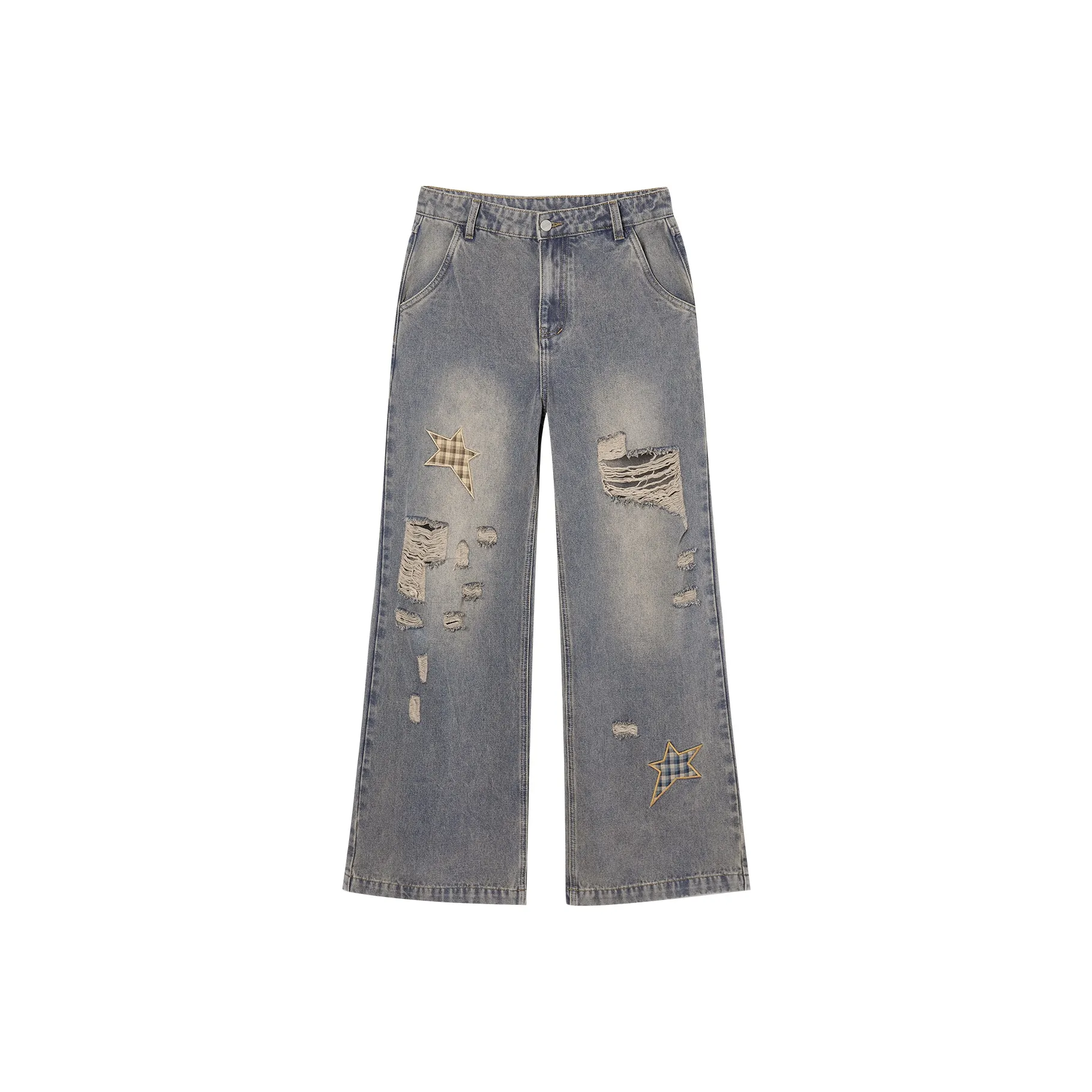 I'M ONE Jeans Women's Vintage Denim Blue