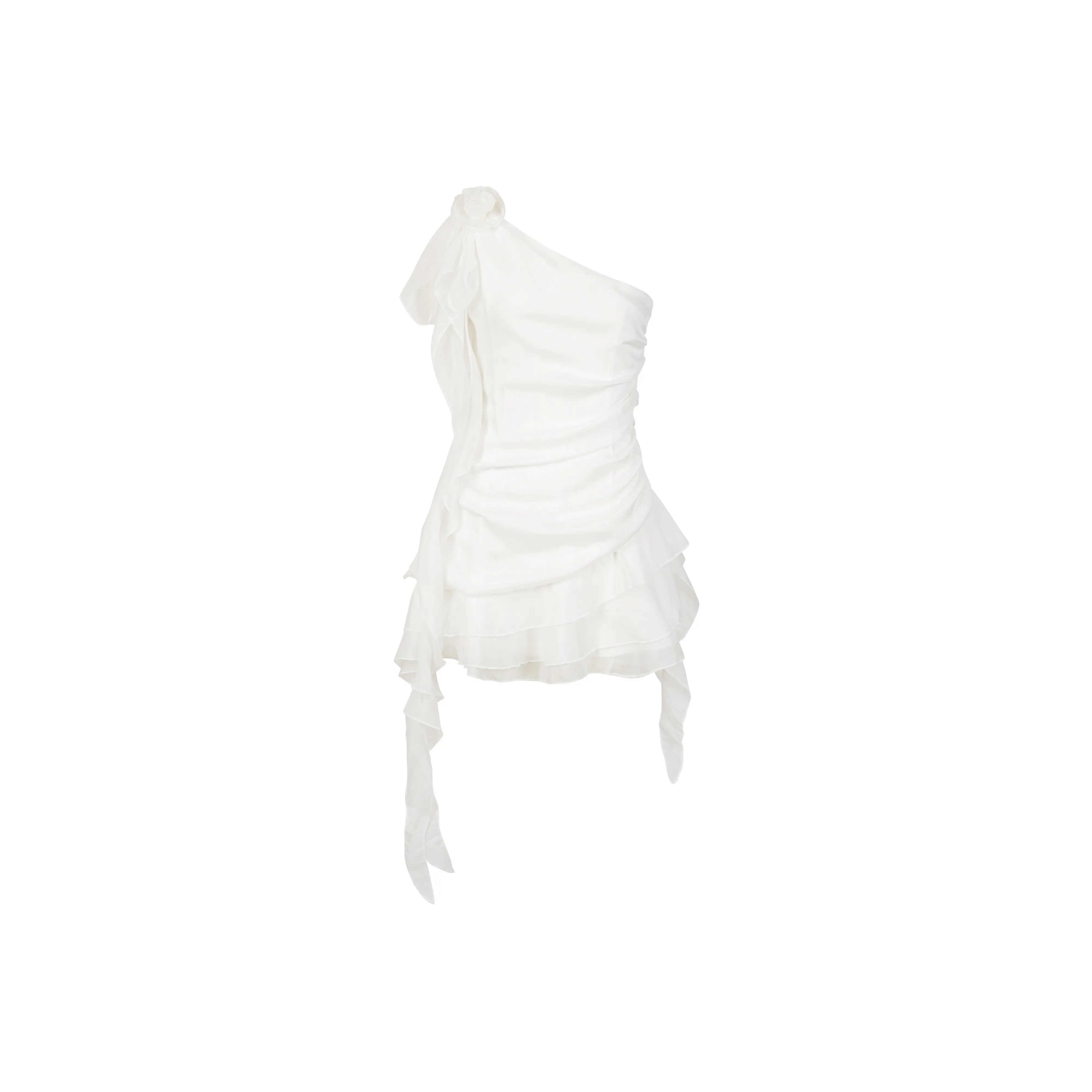 UPNANAWANG Без рукавов Платье Женское Белое