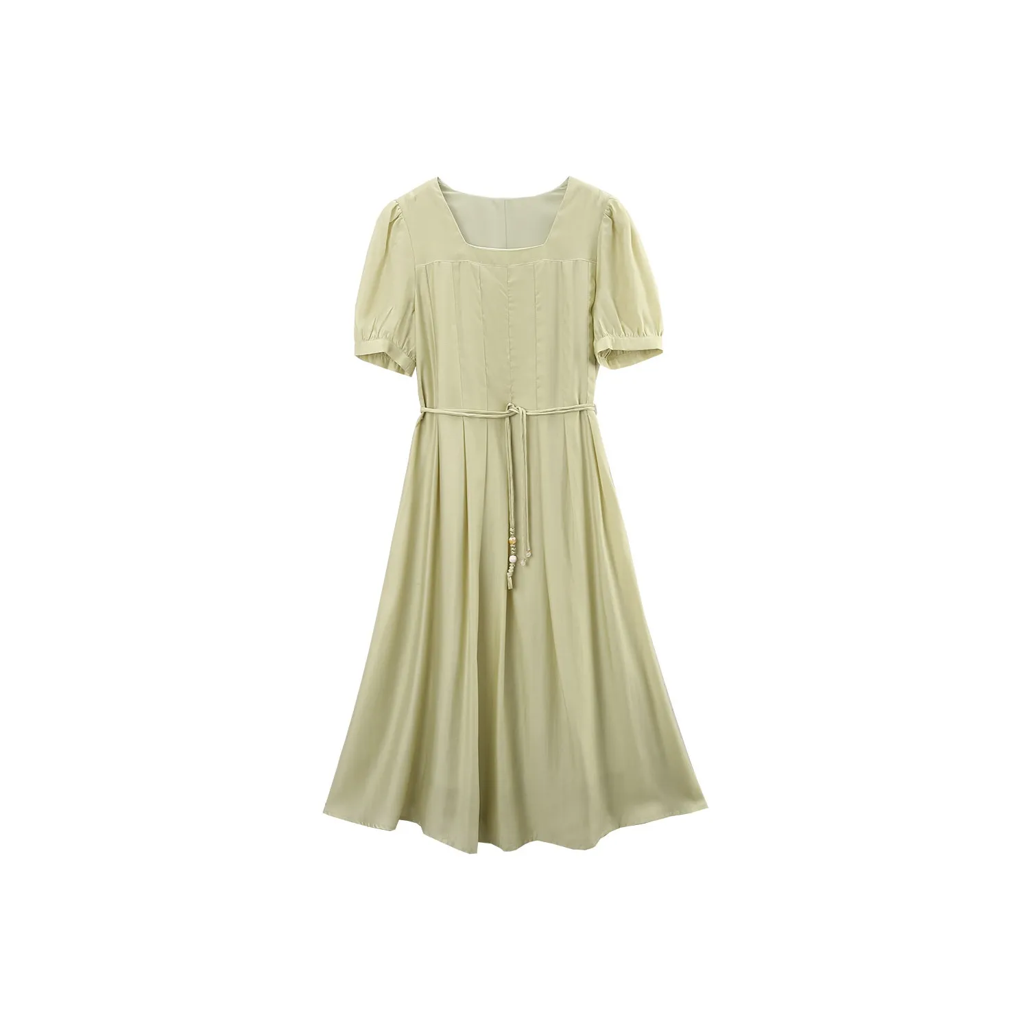 A Paradise For Awakening Short Sleeved Dress Women's Green