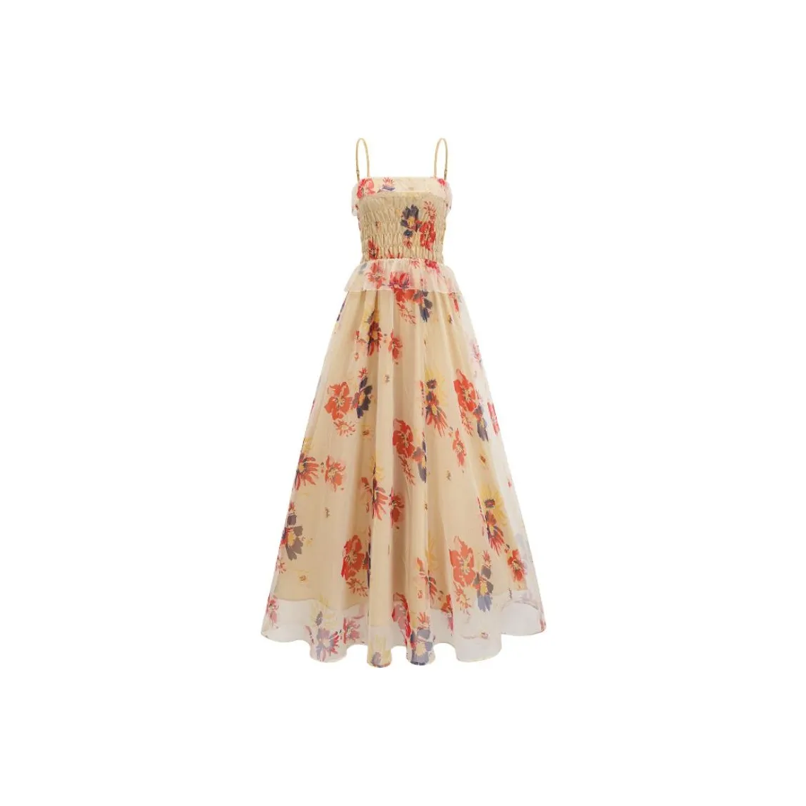 Mrs. Island Song Slip Dress Women's Light Yellow