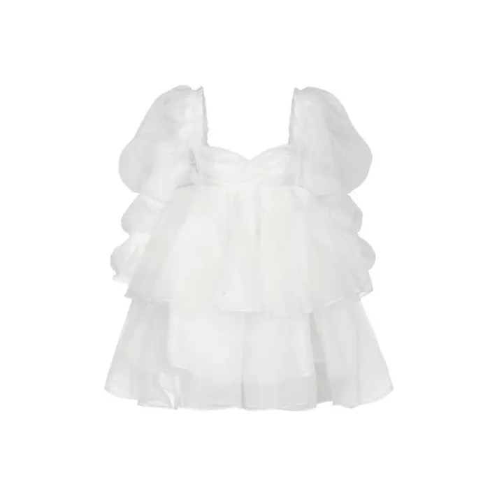 Selkie Коллекция Длинное Платье с Длинными Рукавами Женское