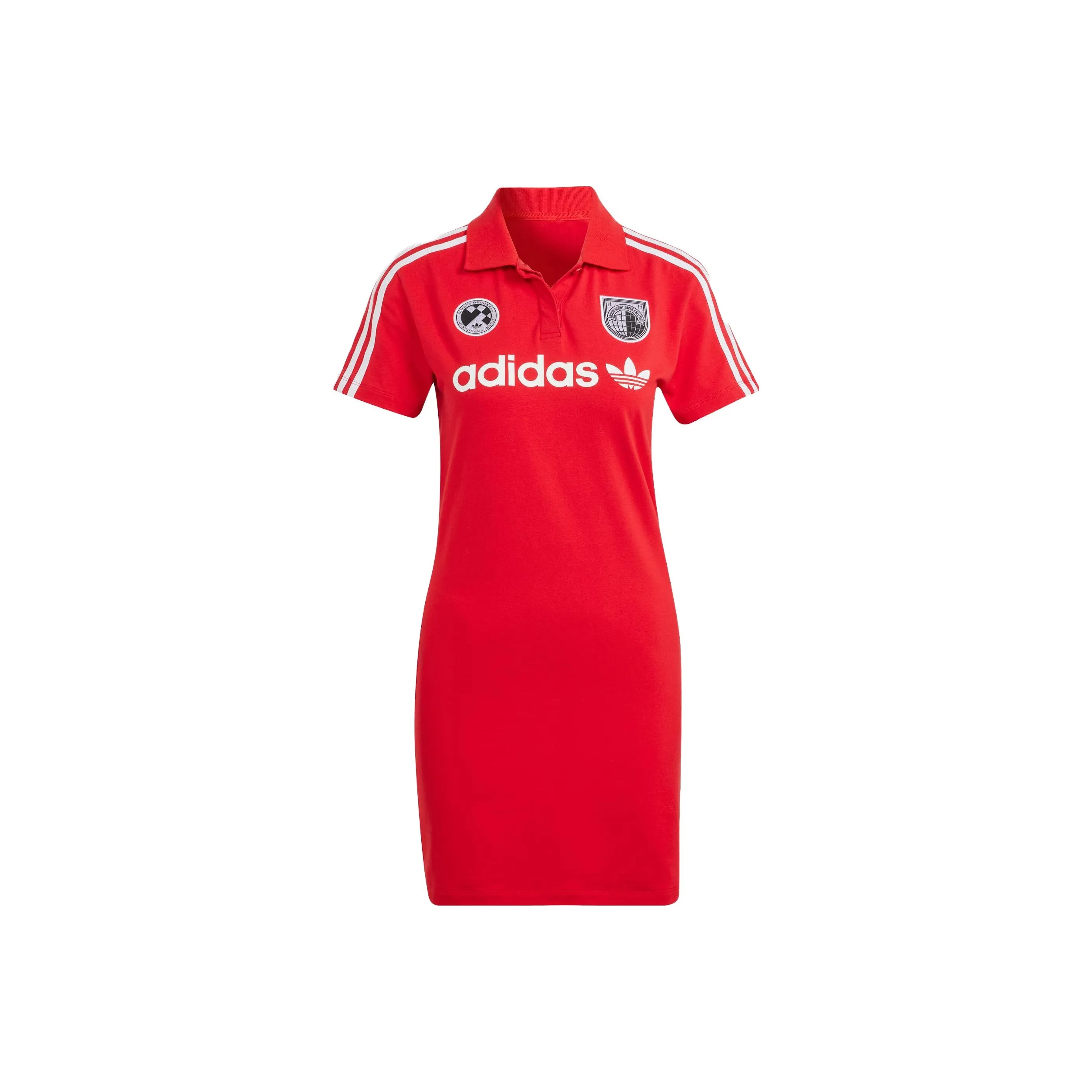 adidas junior Originals Short Sleeved Dresses Women's Light Scarlet