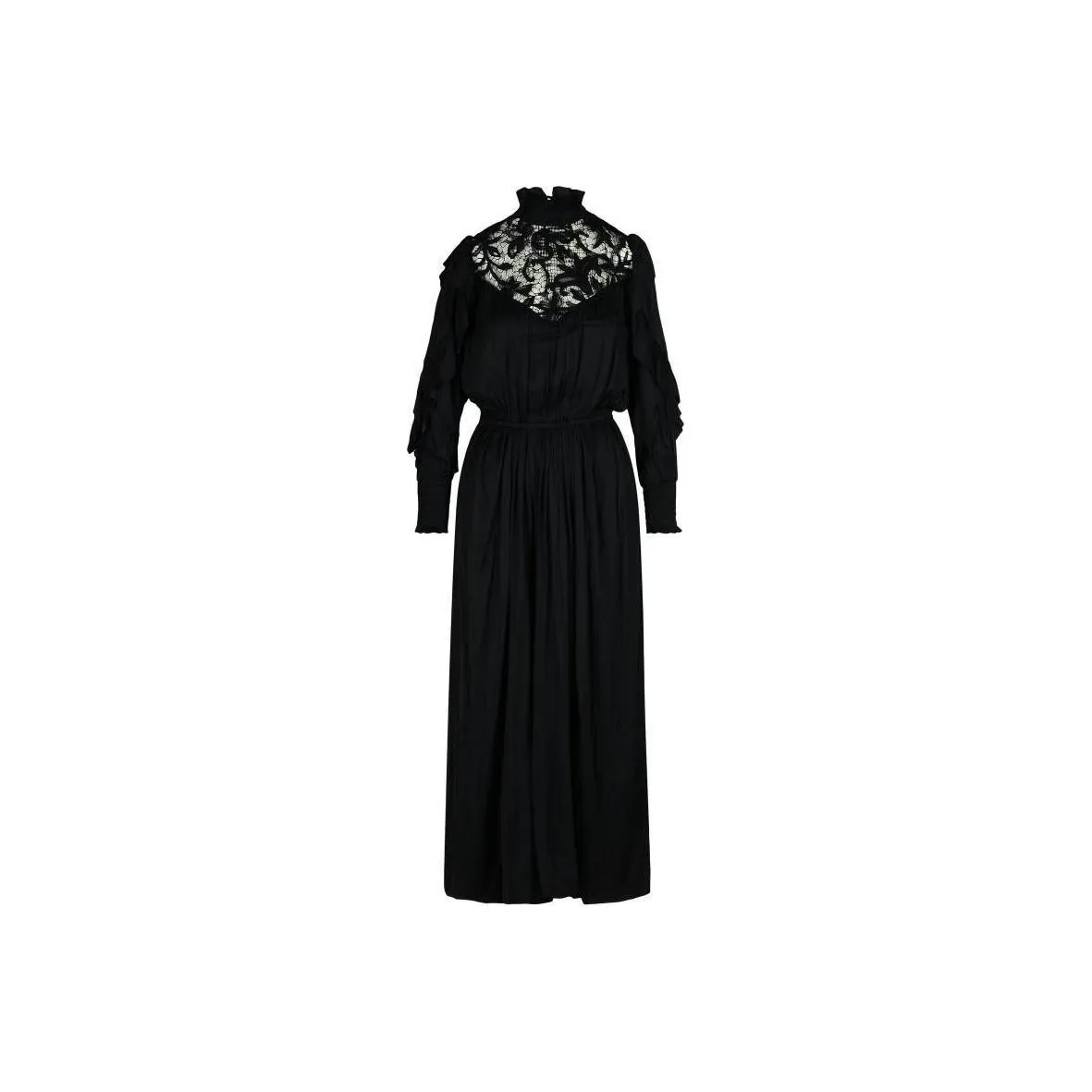 ISABEL MARANT Sharlene Pleated Long Dress