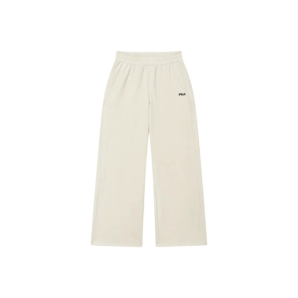 FILA Knitted Sweatpants Women's Almond Khaki