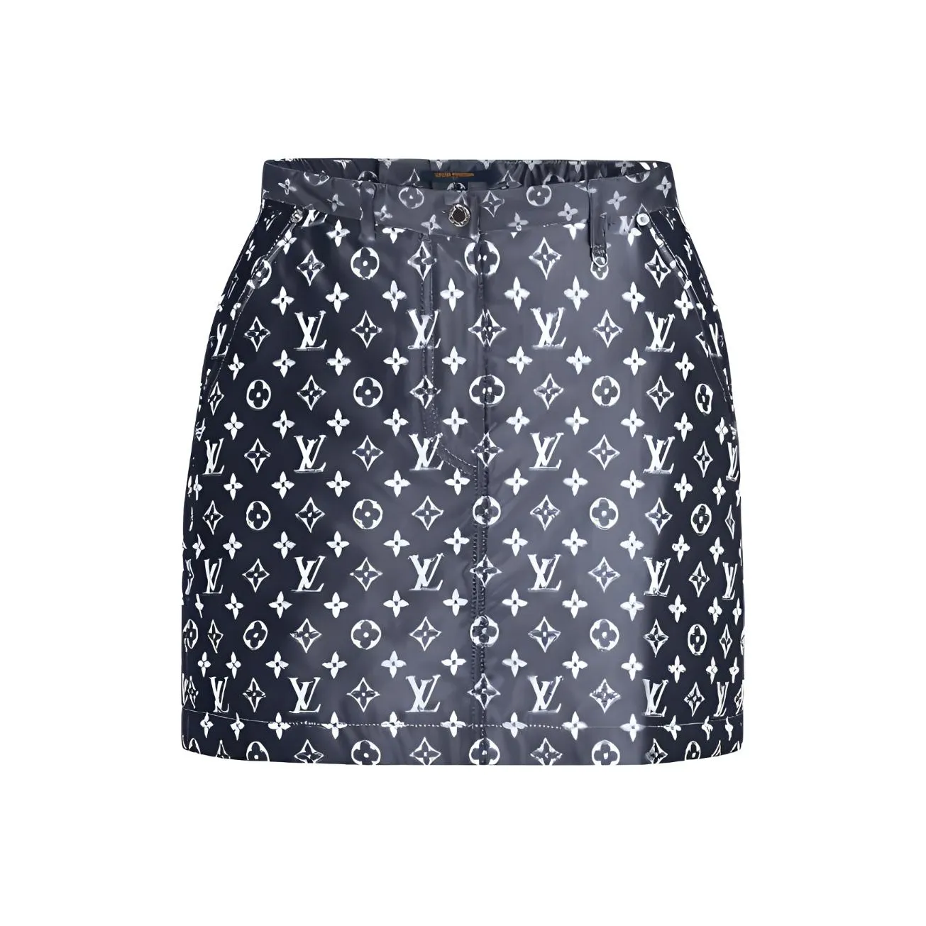 LOUIS VUITTON New Quarterly Products Of LV Casual Short Skirts Women's Black