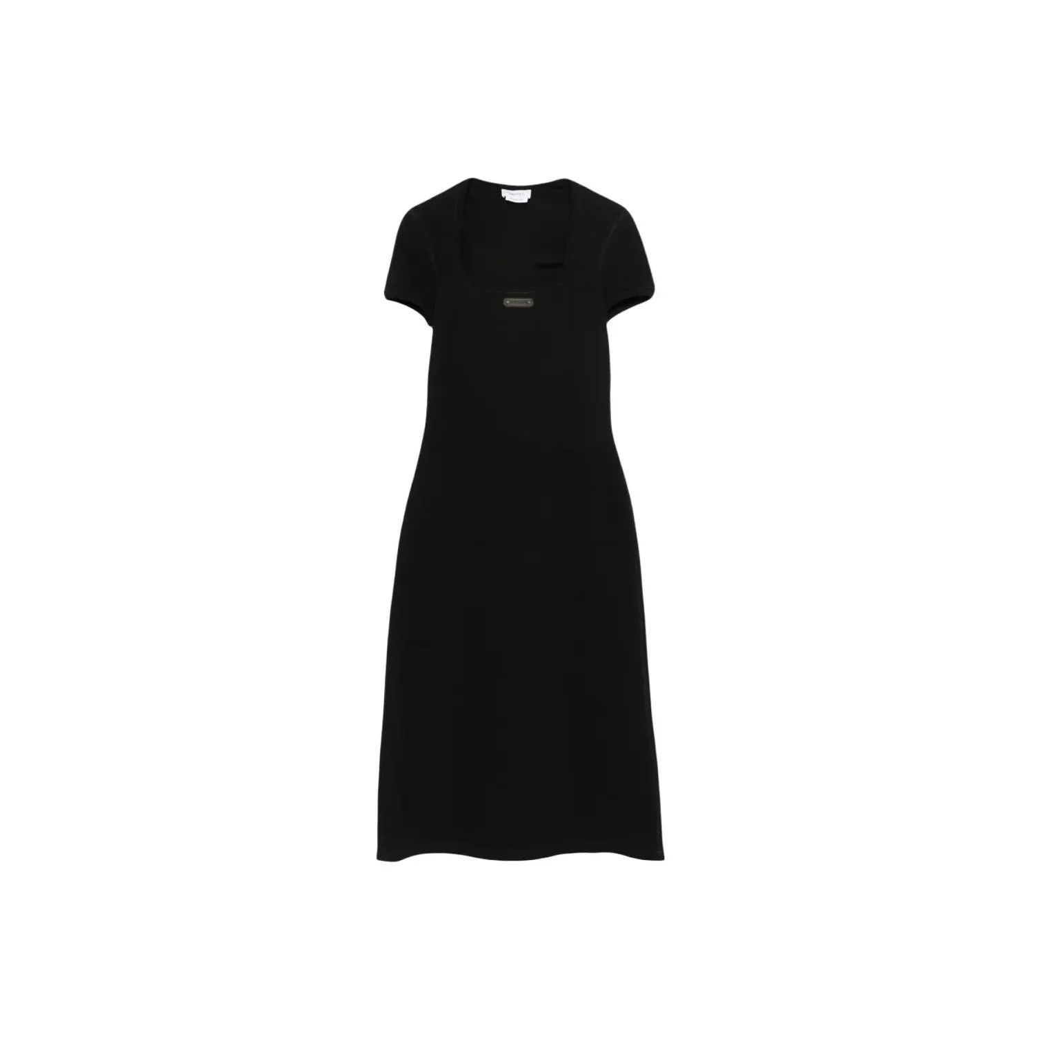Alexander McQueen Logo plaque Midi Dress