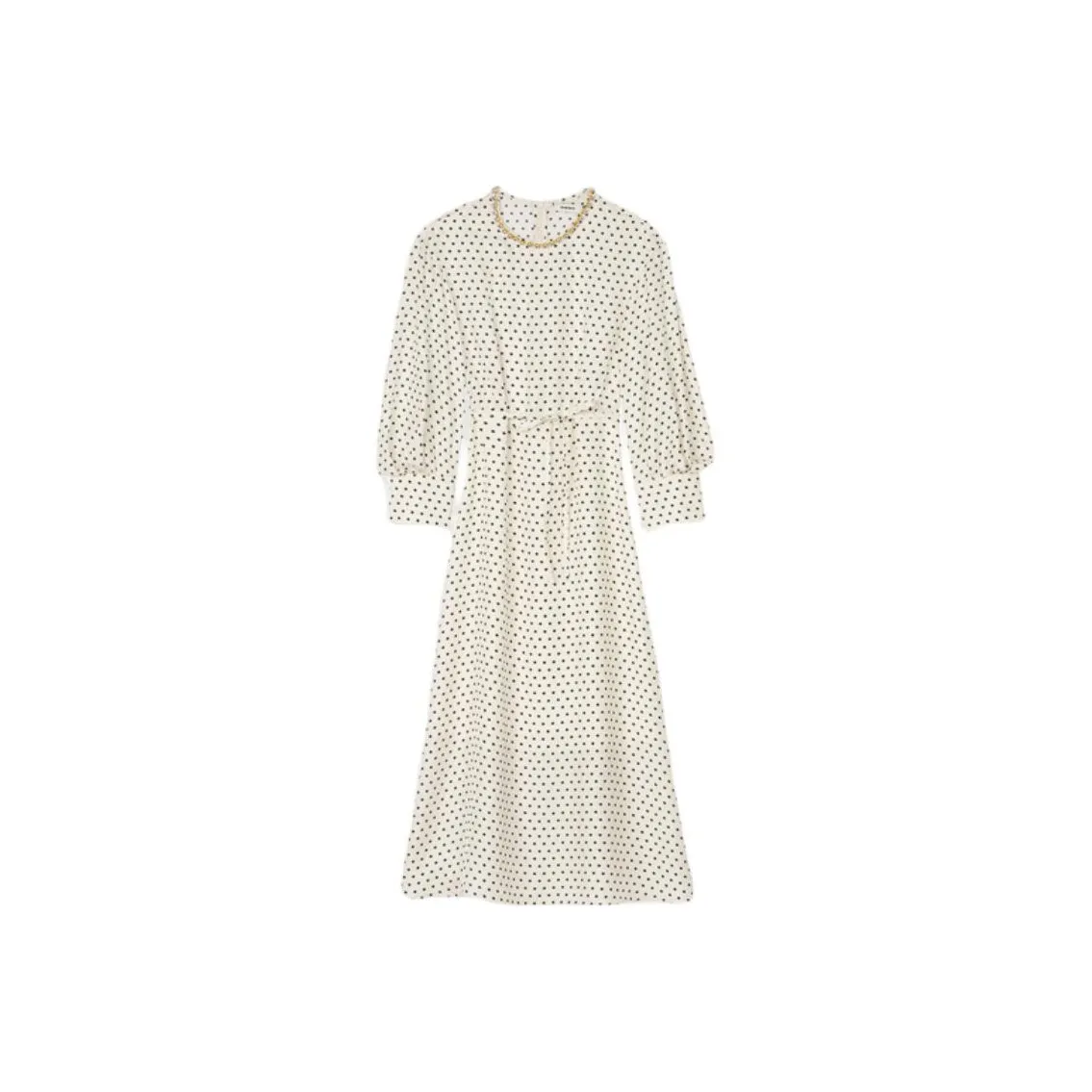 Sandro Polka dot Midi Dress