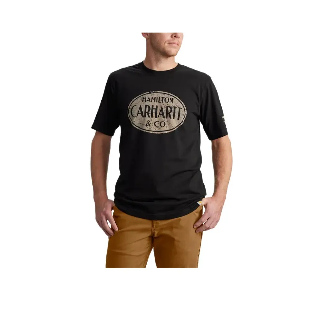 Carhartt Мужские Черные T-рубашки