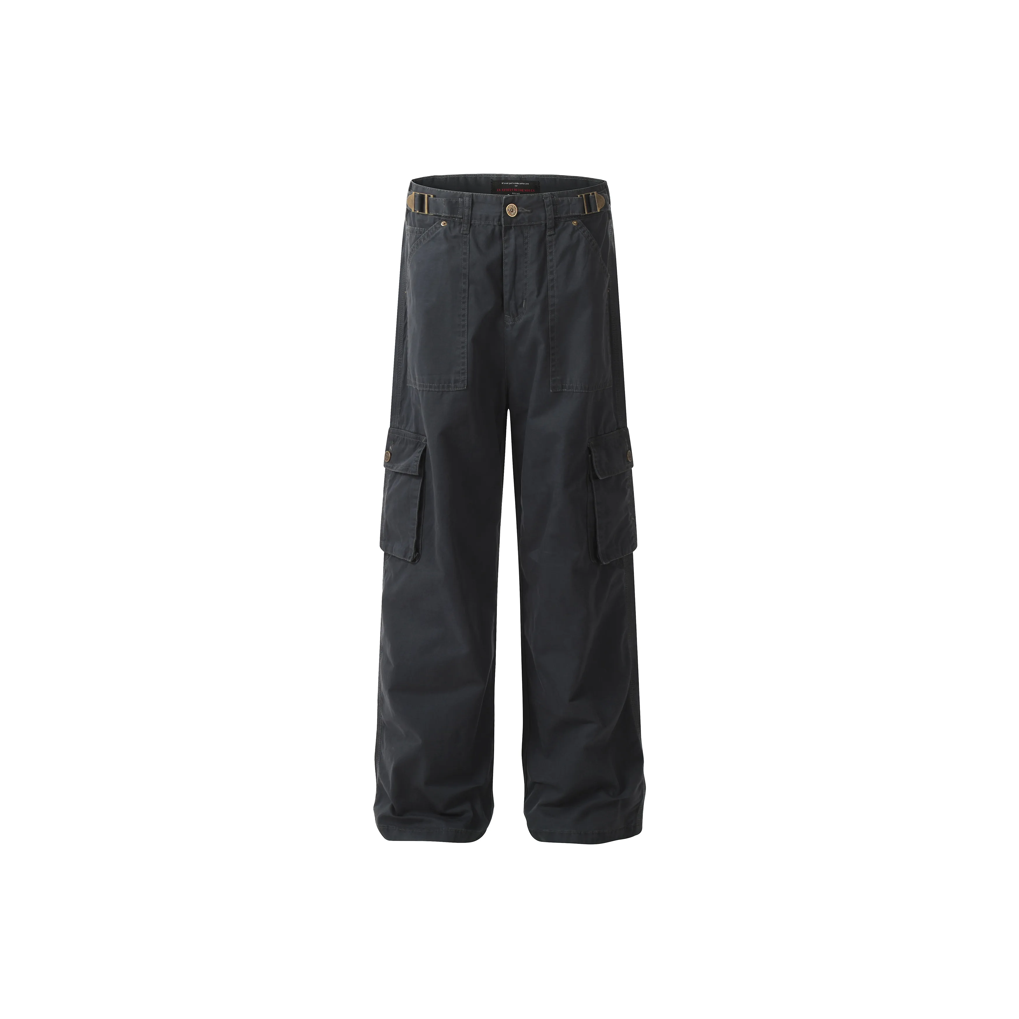 SRCG Темно-синие Женские Брюки карго