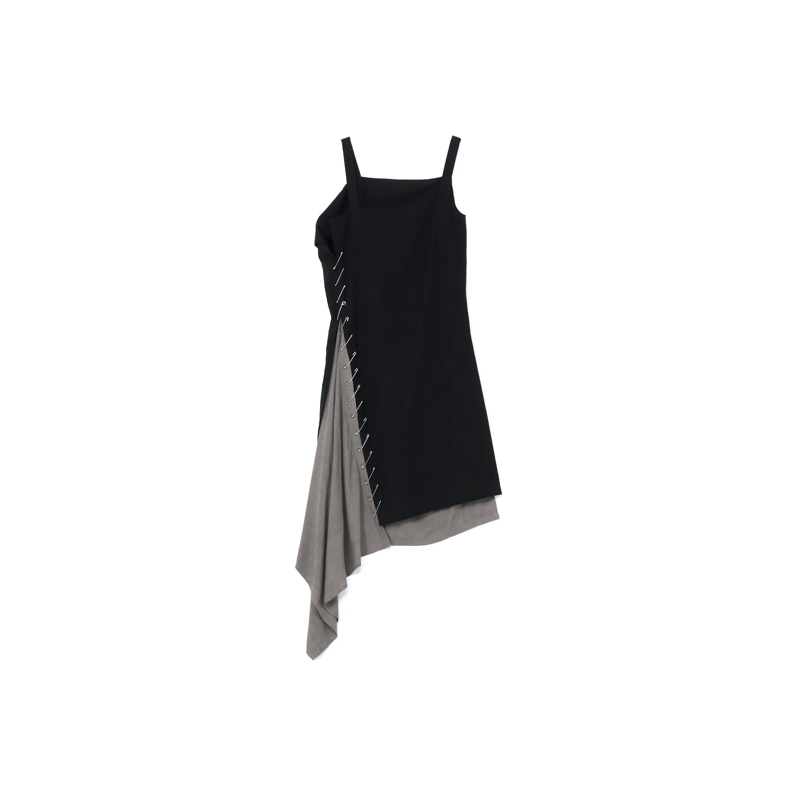 Yohji Yamamoto SS24 Slip Dress Women's Black