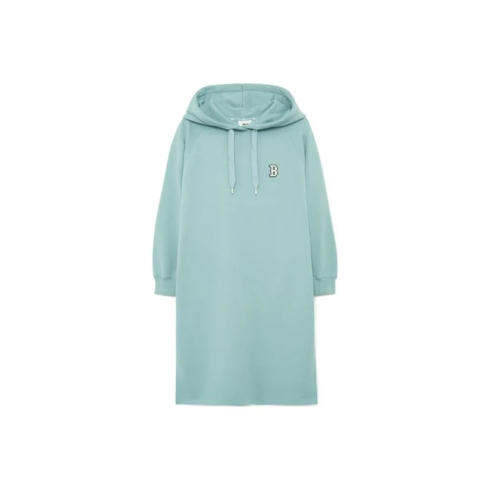 MLB Boston Red Sox Long Sleeved Dresses Women's Mint Green