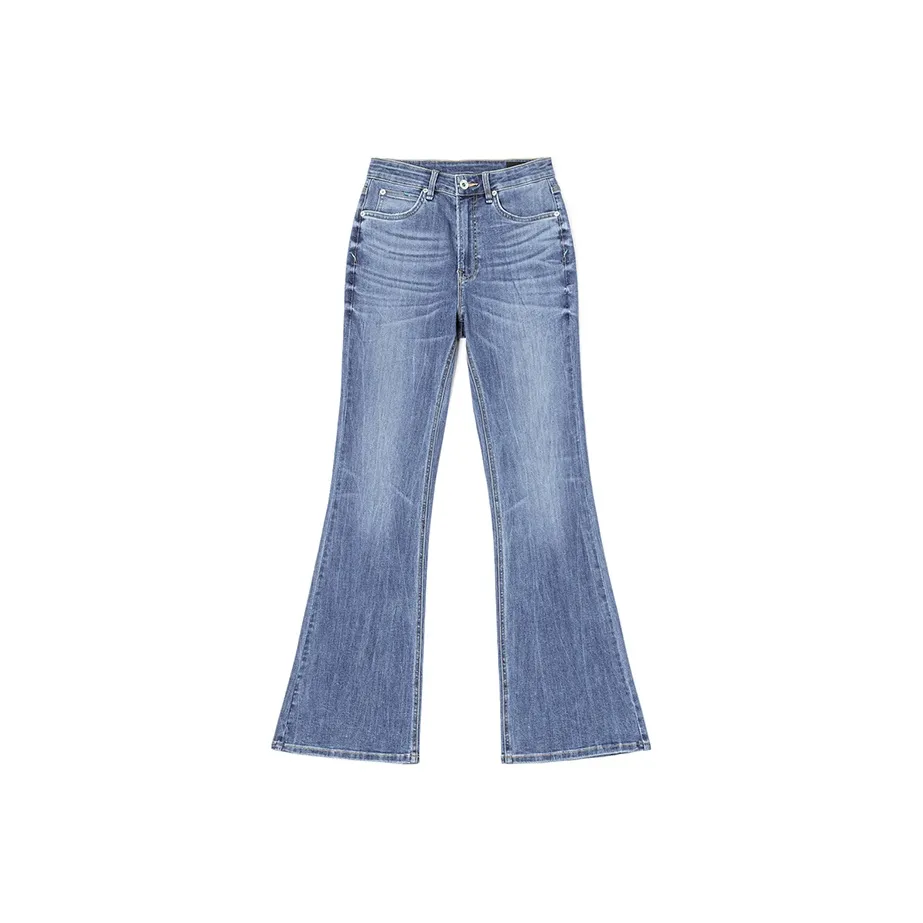 Lee Средне-голубые Женские Джинсы