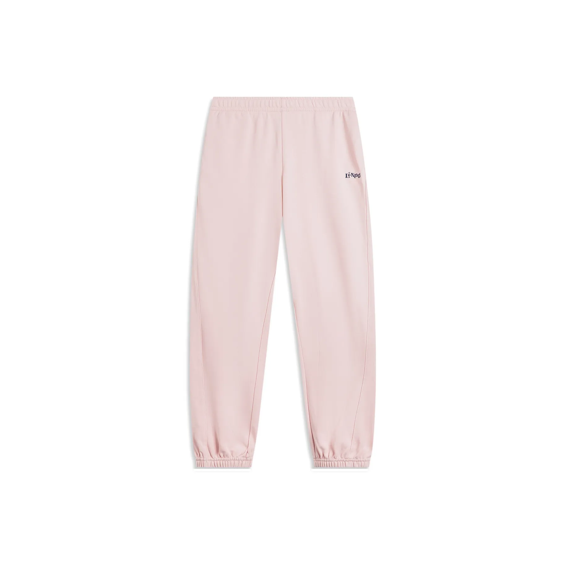 LINING Sports Life Collection Вязаные тренировочные штаны женские Светлый румяно-розовый