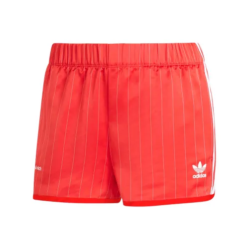 adidas originals SPORTY & RICH collaboration Red Женские Повседневные шорты