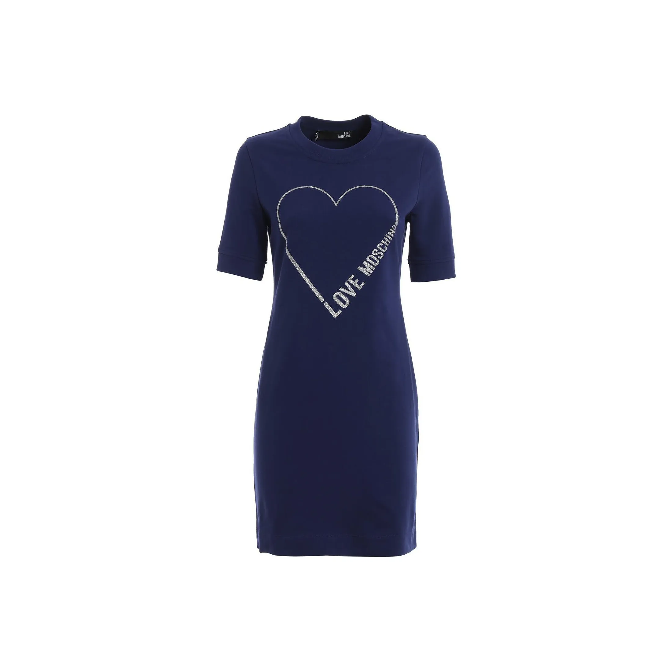 LOVE MOSCHINO Short Sleeved Dresses Women's Blue Purple
